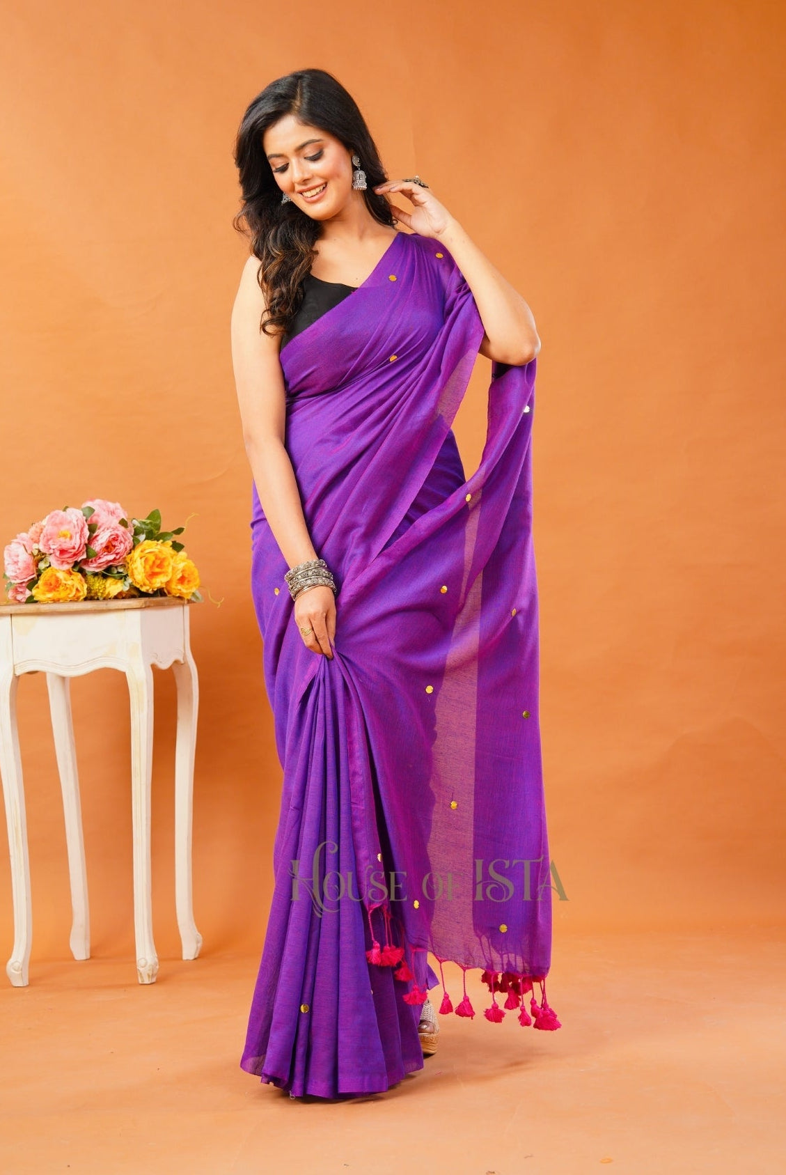 Jamuni Jhilmil Cotton Saree