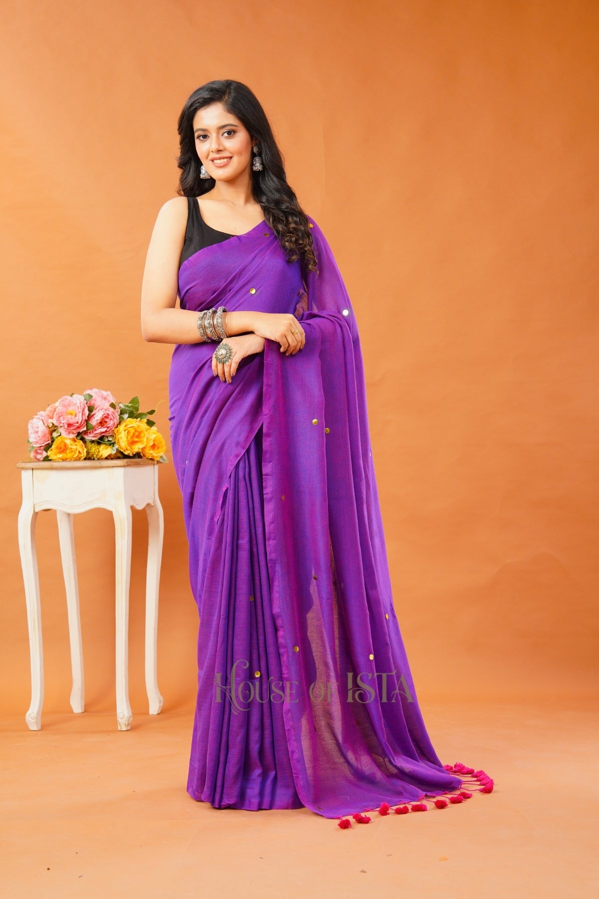 Jamuni Jhilmil Cotton Saree