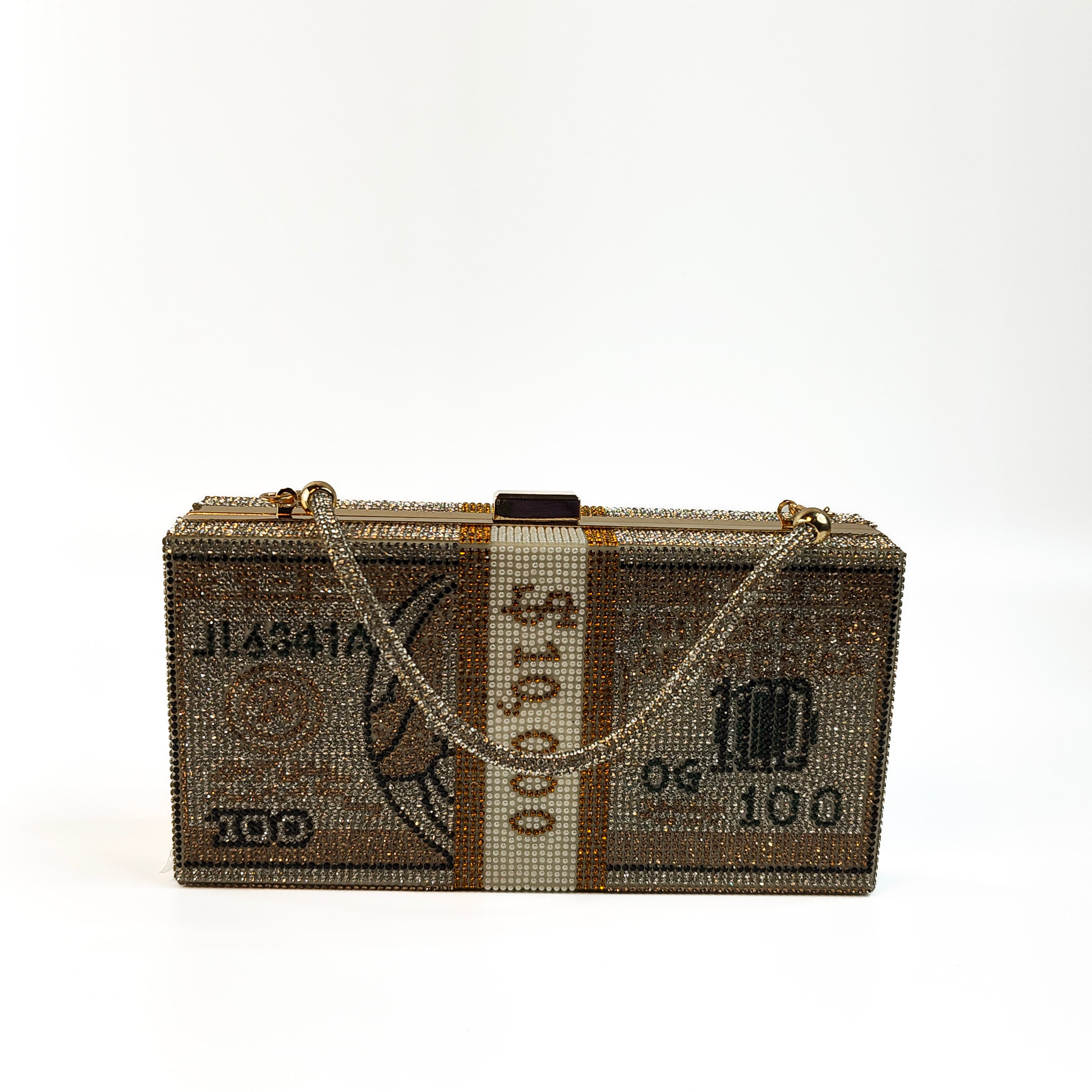 Millionaire Luxe Crystal Clutch