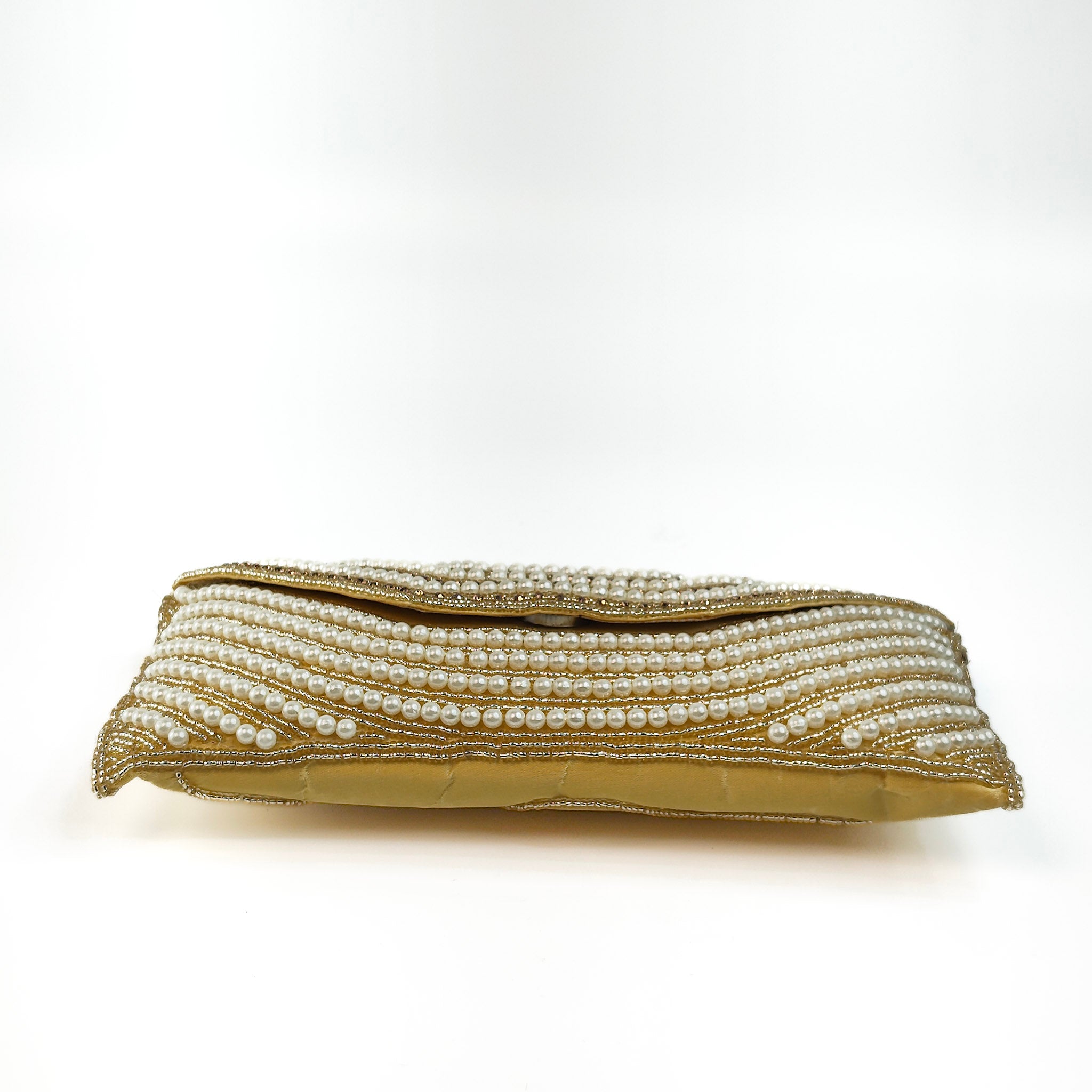 Nazm Pearl Envelope Clutch