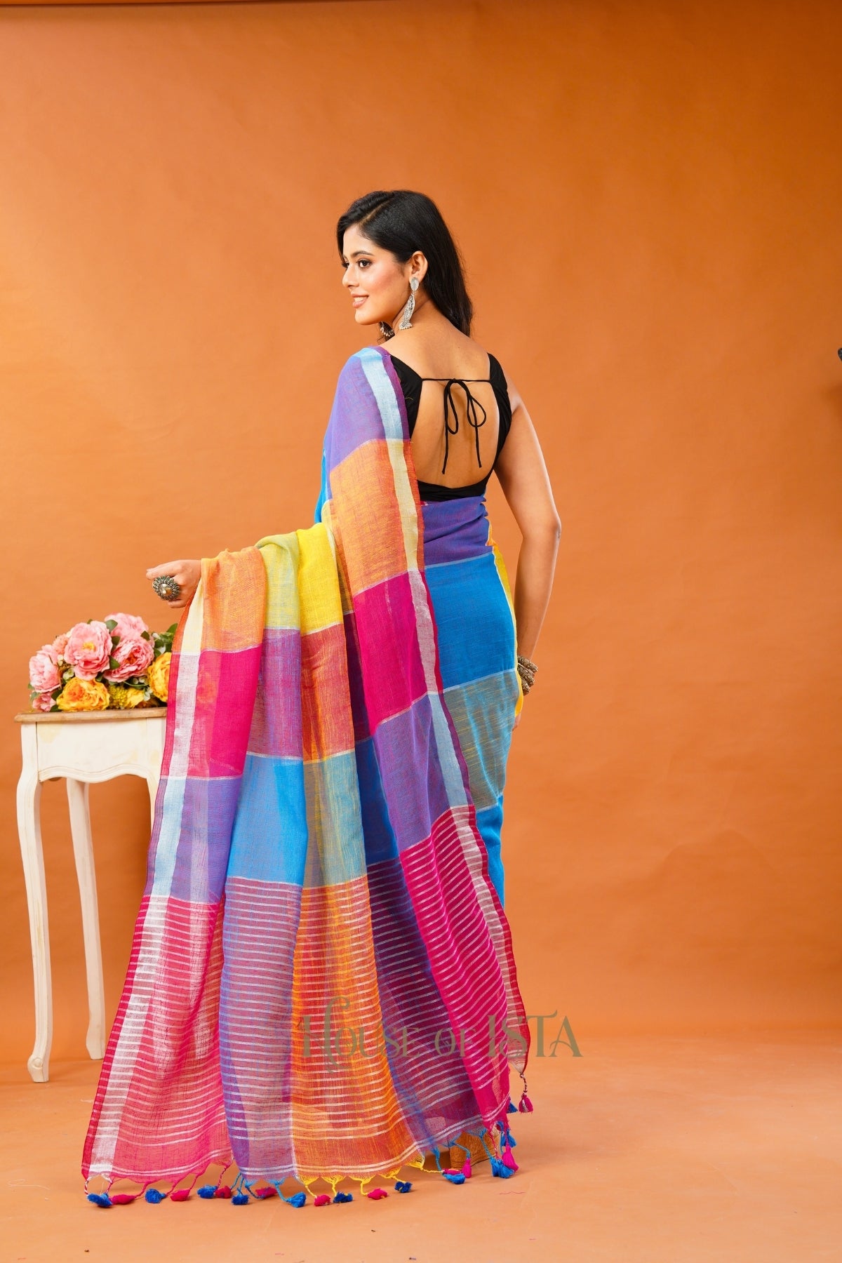 Navrangini Premium Cotton Saree