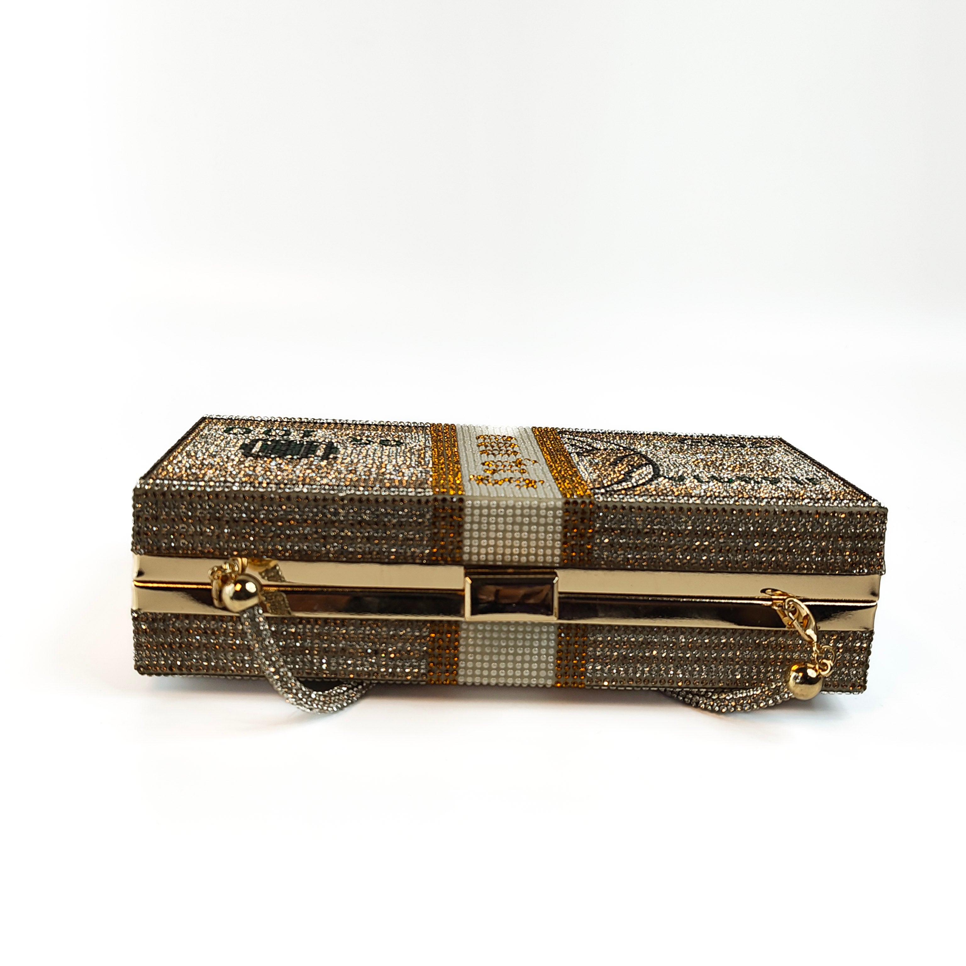 Millionaire Luxe Crystal Clutch