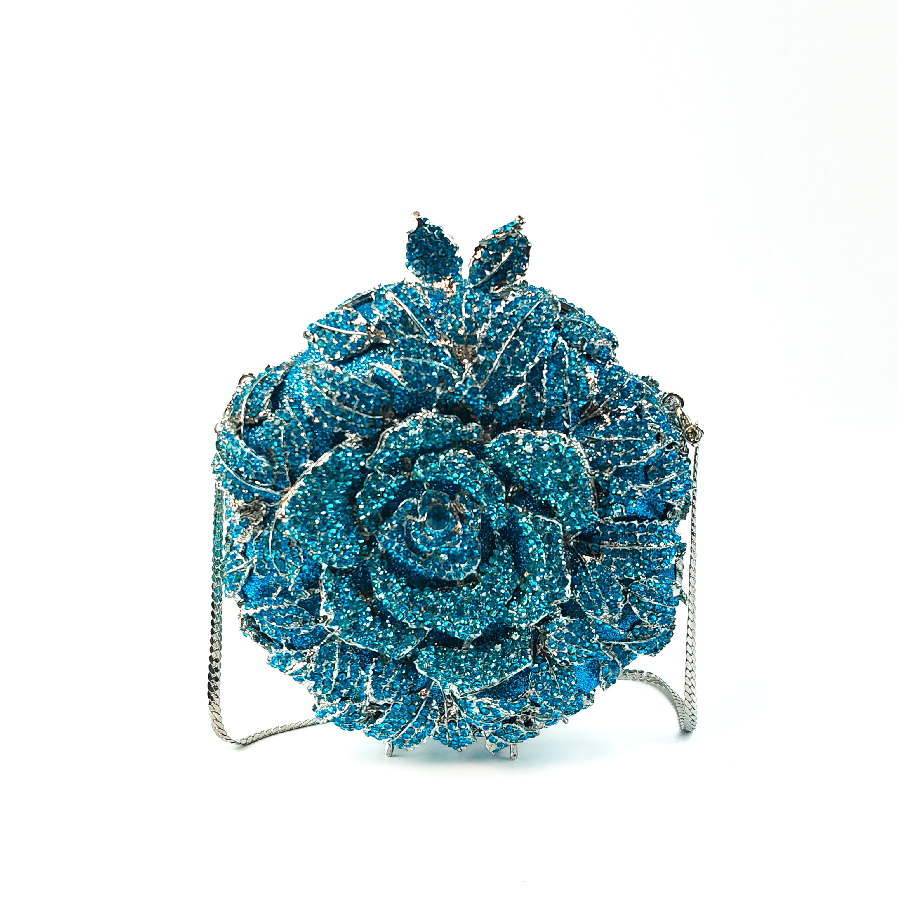Bloom Crystal Rose Clutch
