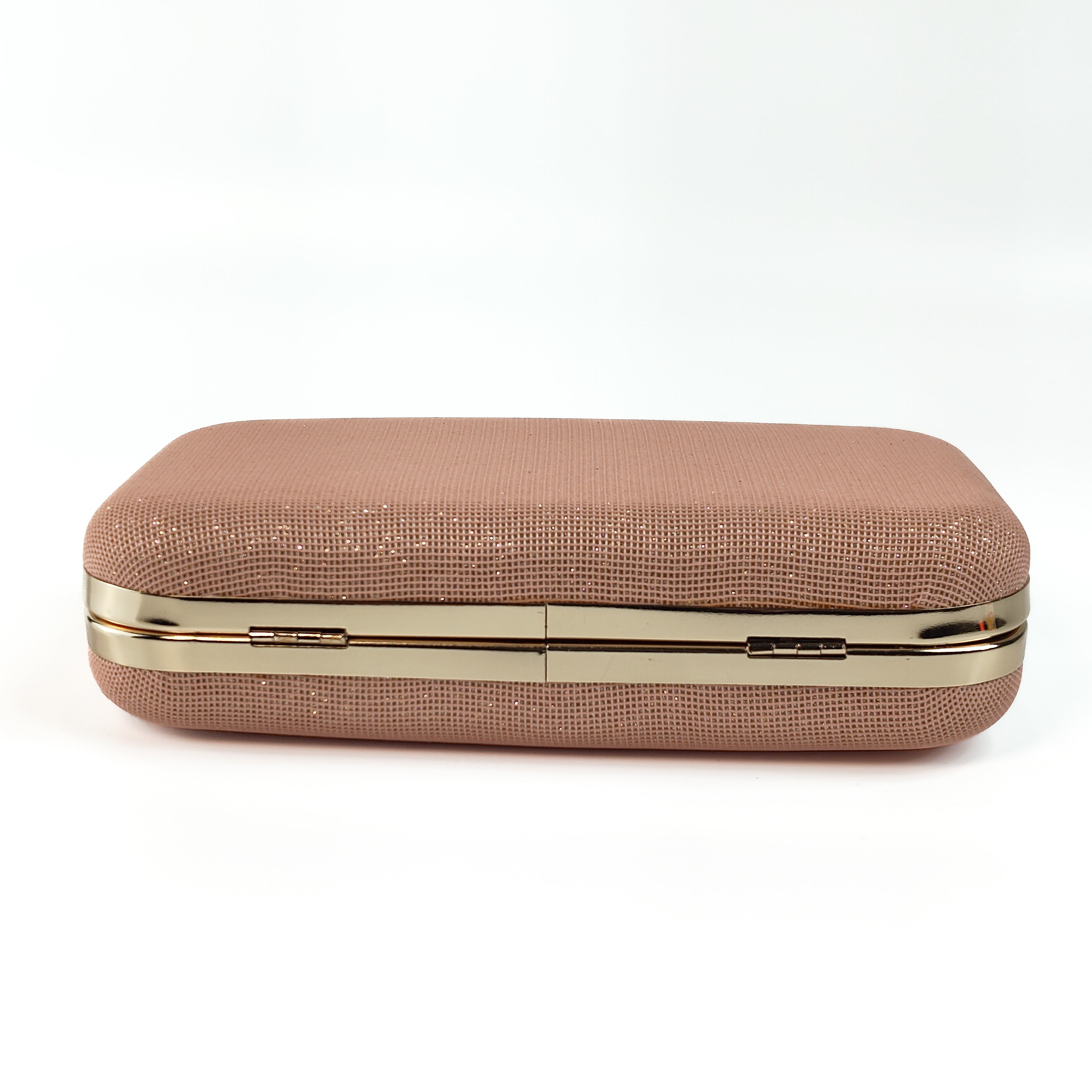 Blush Luxe Hard Clutch