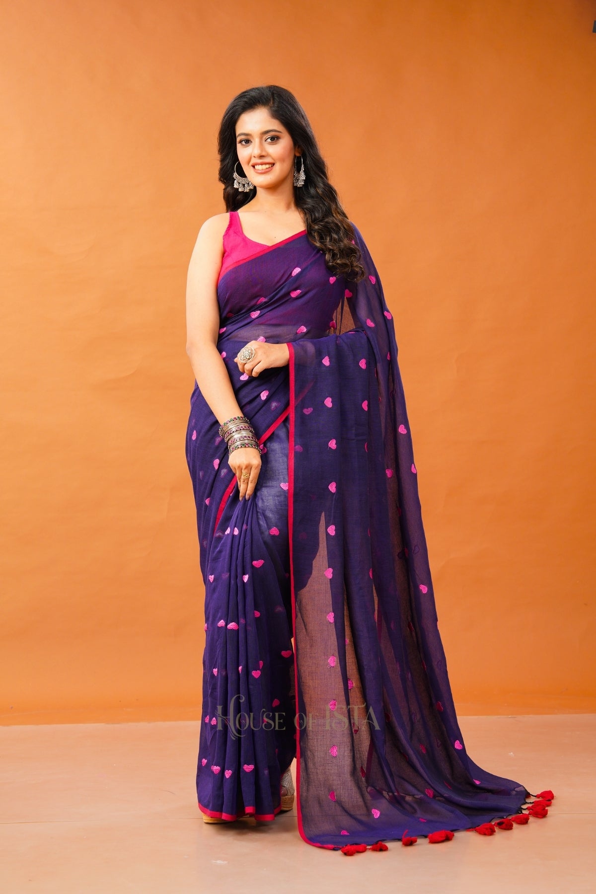 The Hearts Secret Cotton Saree