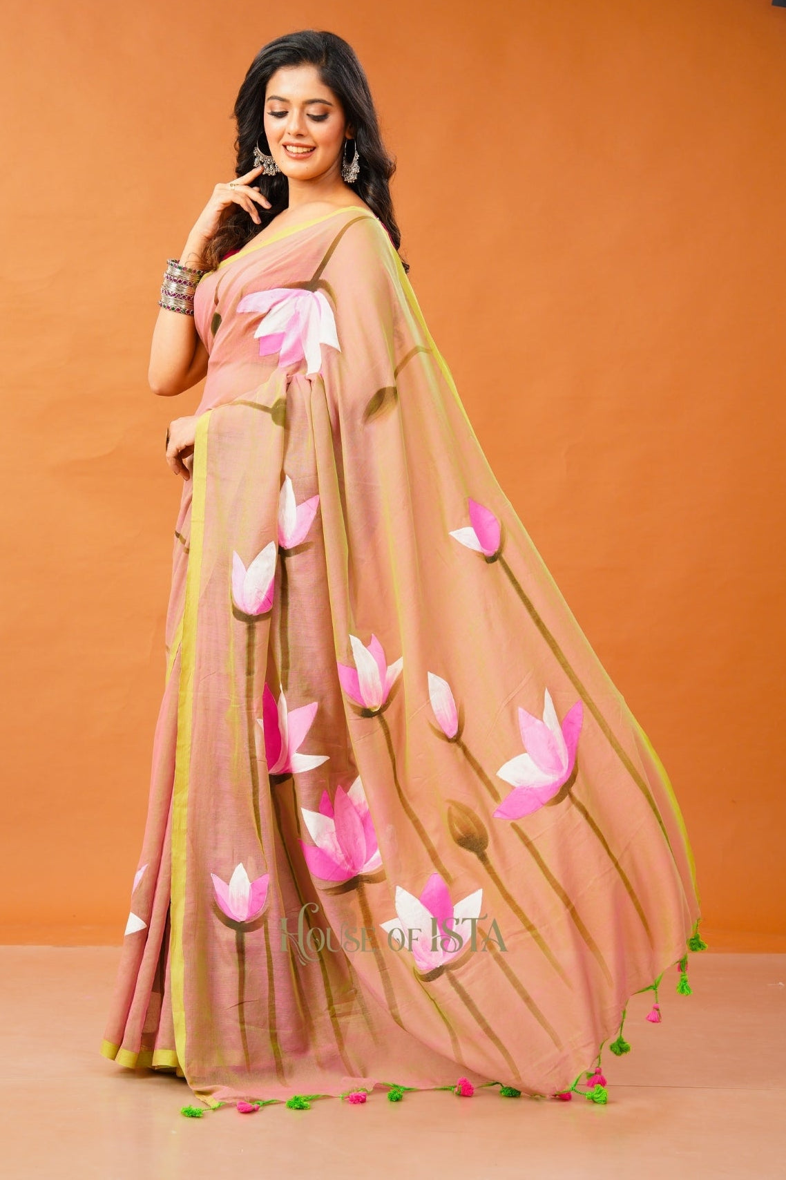 Kamal Kyaari Mulmul Saree