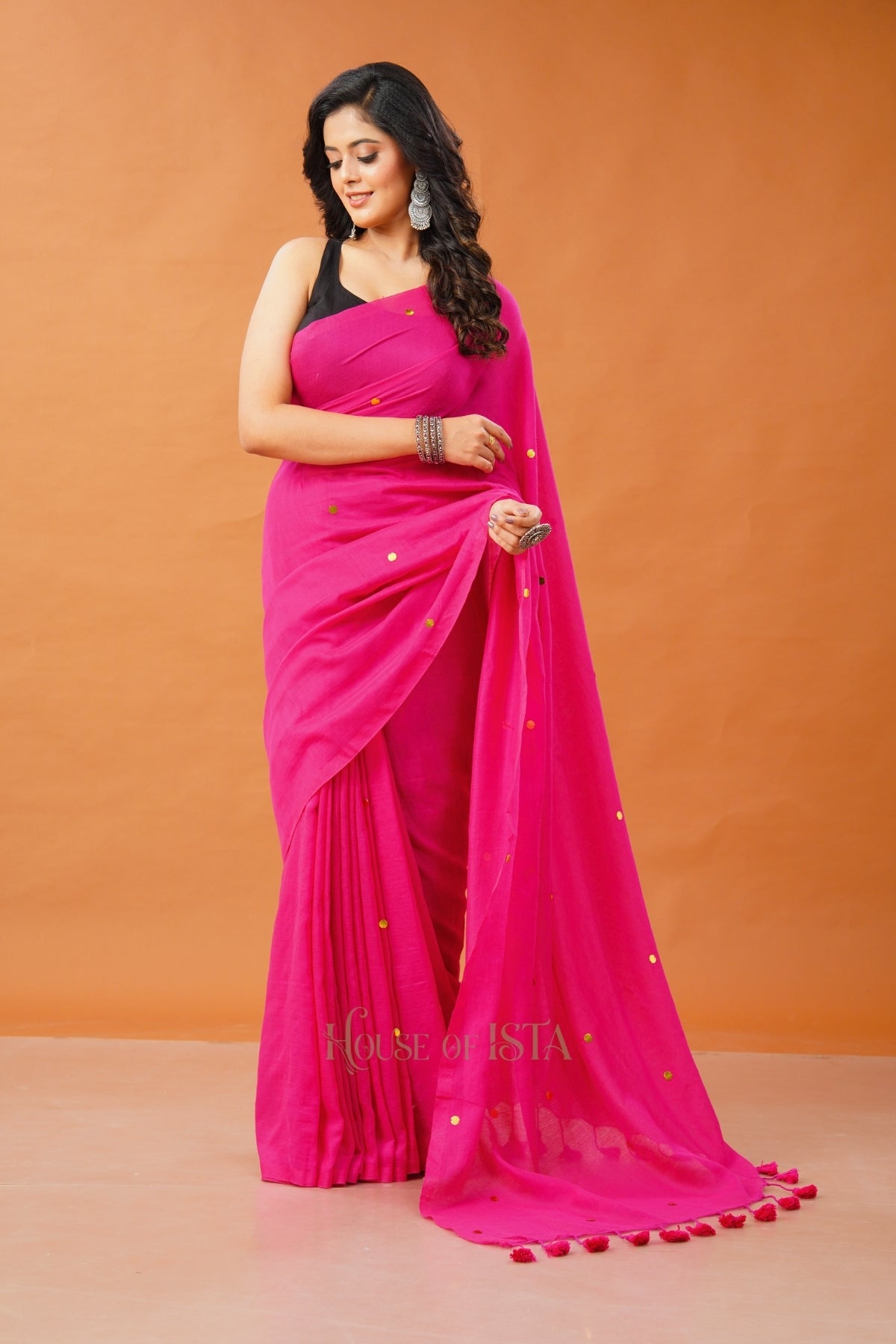 Shahi Sitara Cotton Saree