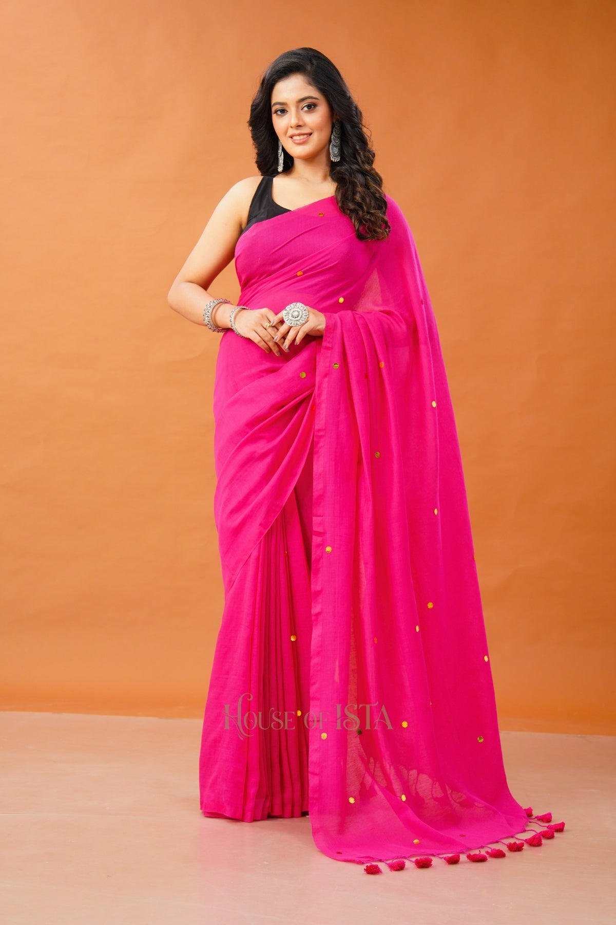 Shahi Sitara Cotton Saree