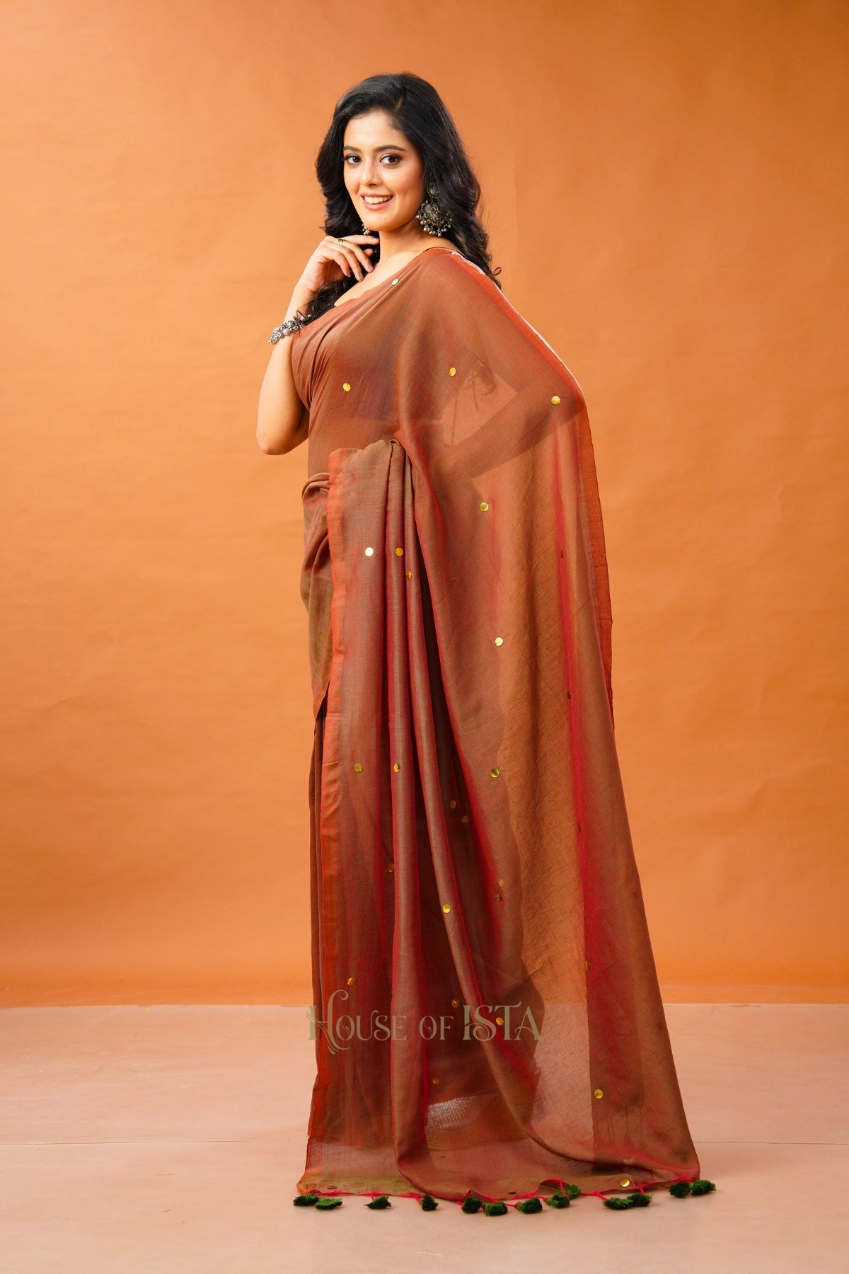 The Rustic Radiance Cotton Saree