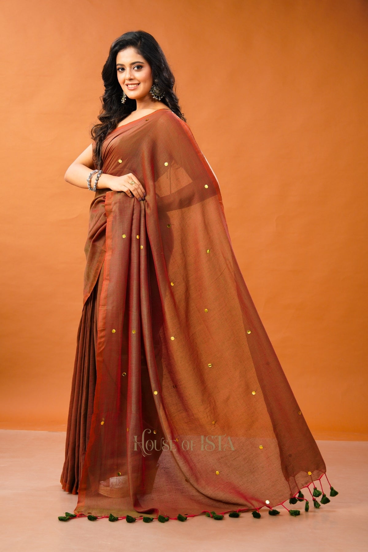The Rustic Radiance Cotton Saree