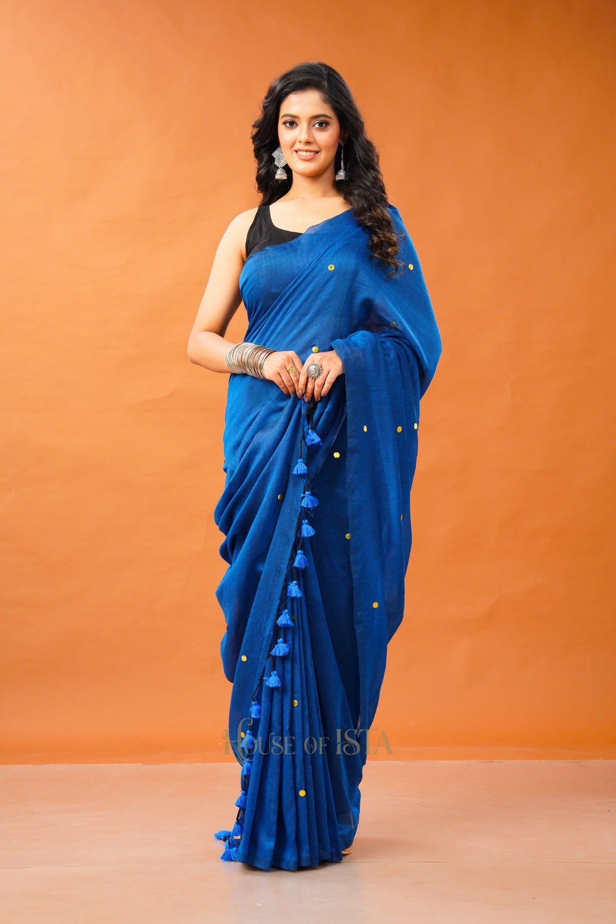 Neel Taara Cotton Saree