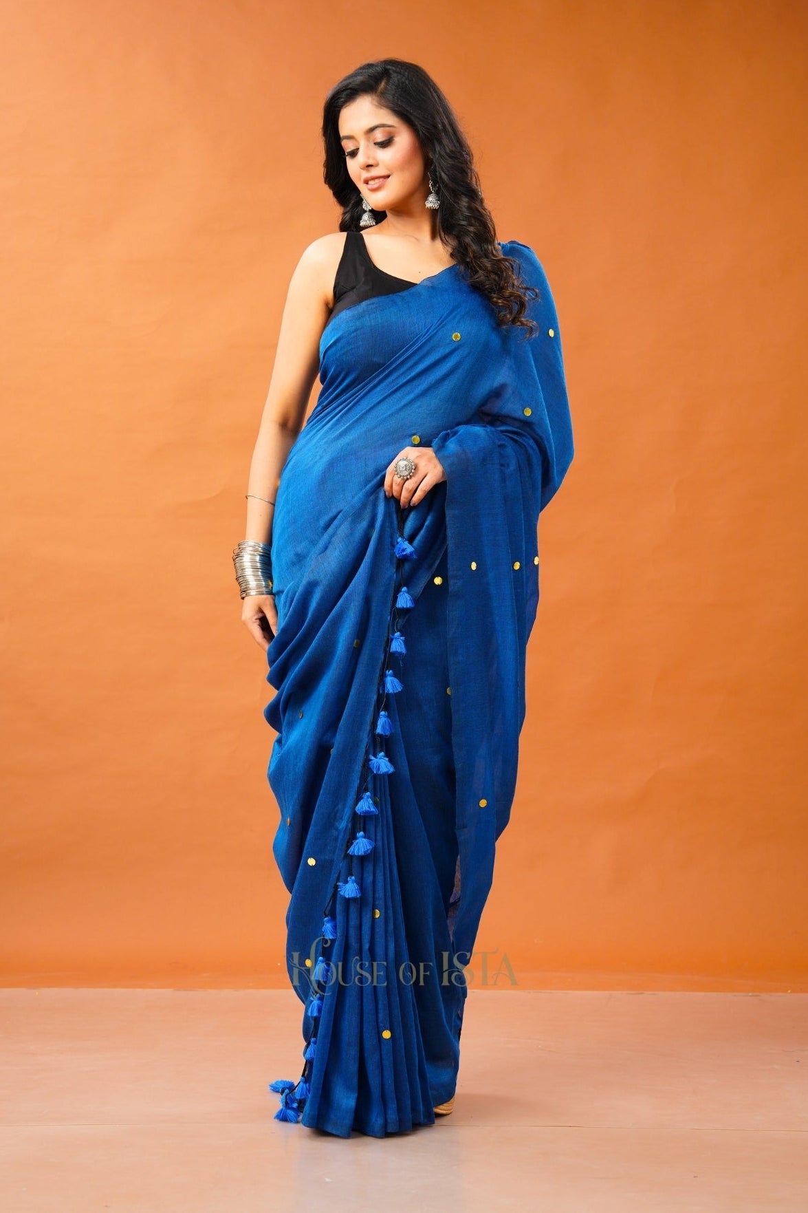 Neel Taara Cotton Saree
