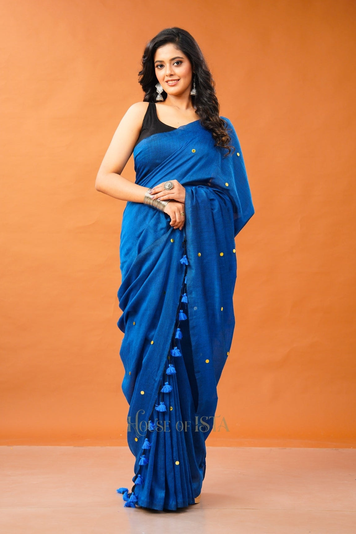 Neel Taara Cotton Saree