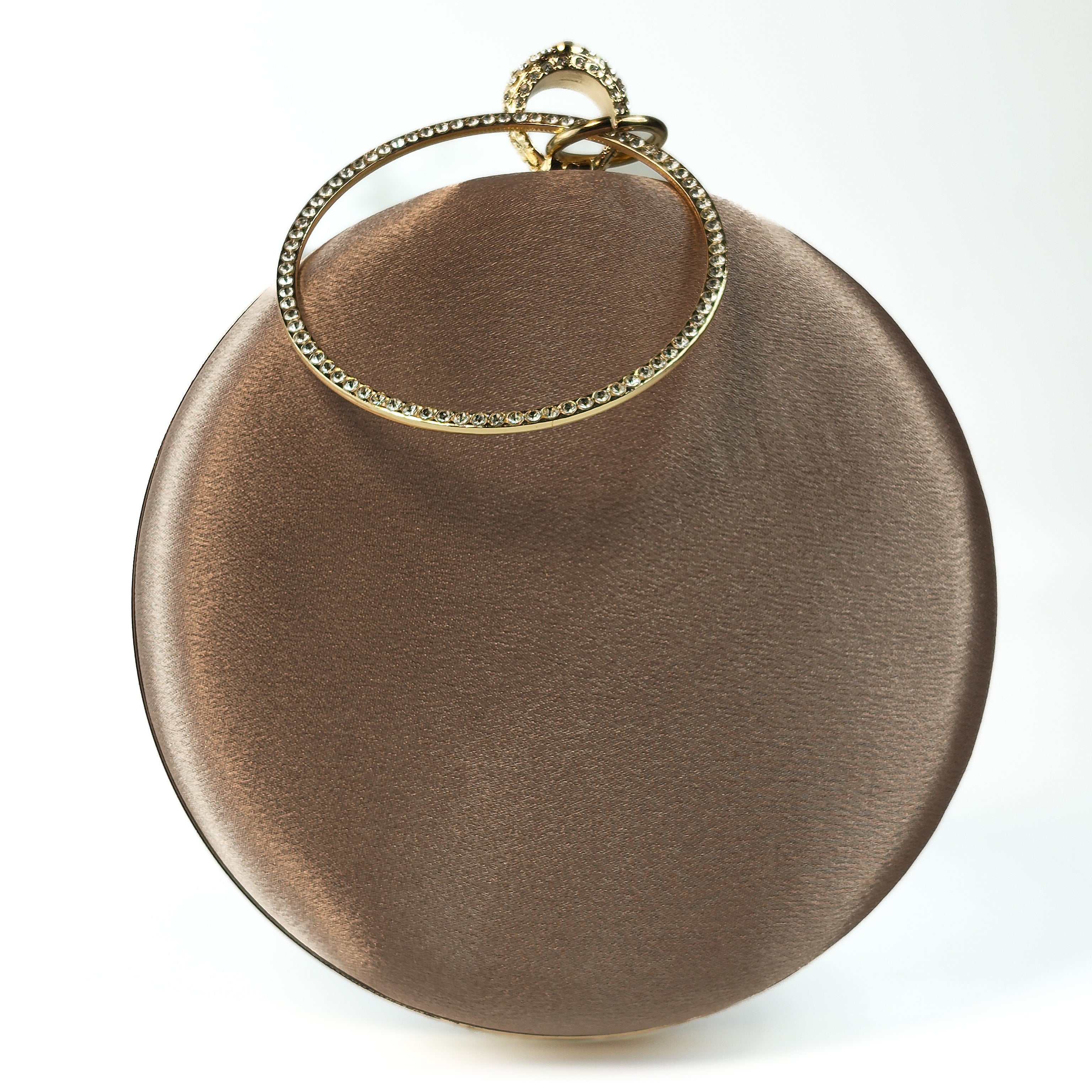 The Bronze Aura Ring Handle Clutch