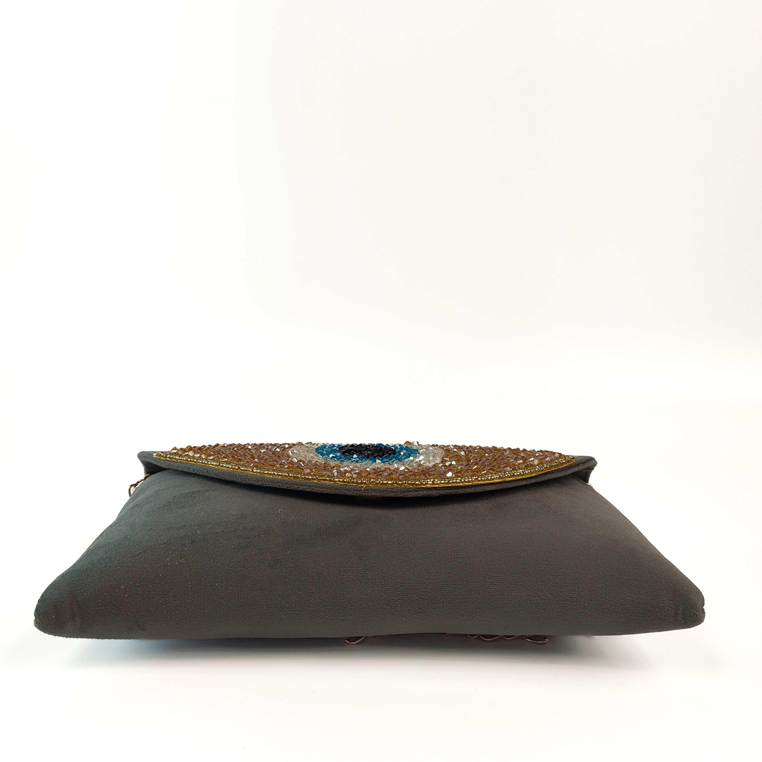 The Sapphire Gaze Designer Clutch