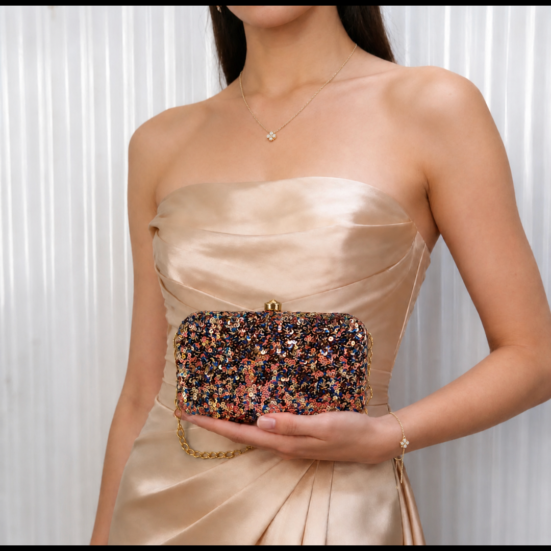 Galaxy Glam Premium Clutch