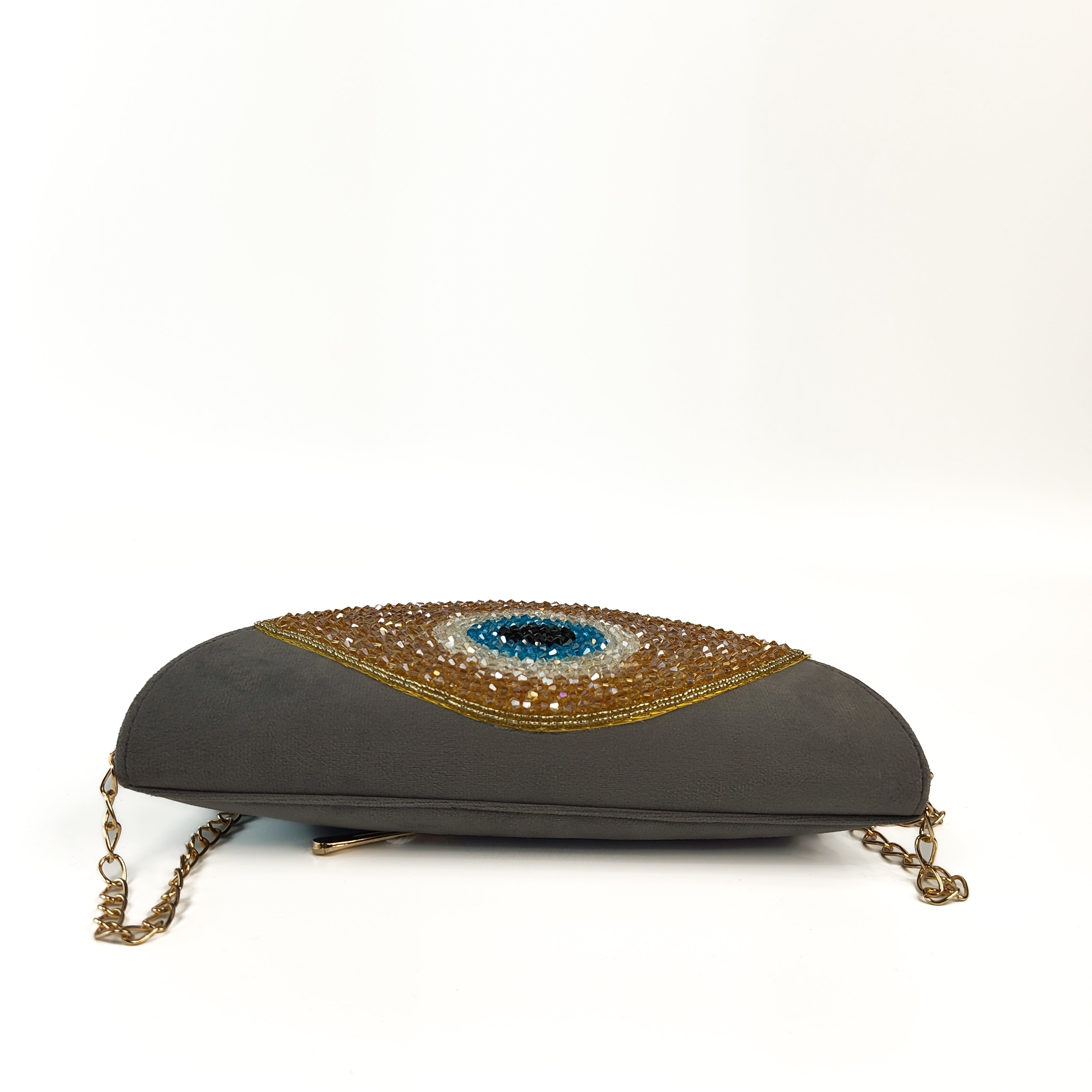 The Sapphire Gaze Designer Clutch