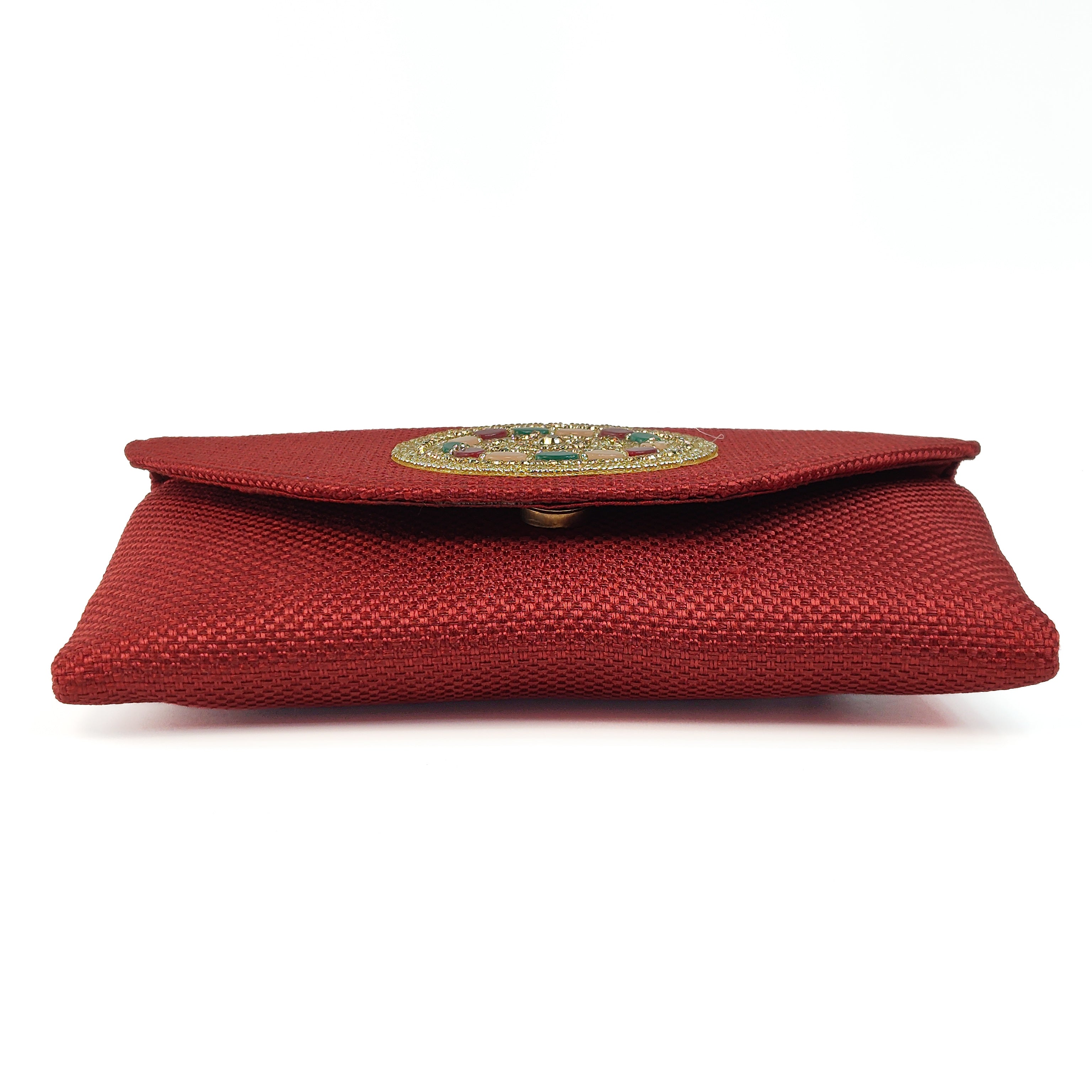 Laal Noor Envelope Clutch