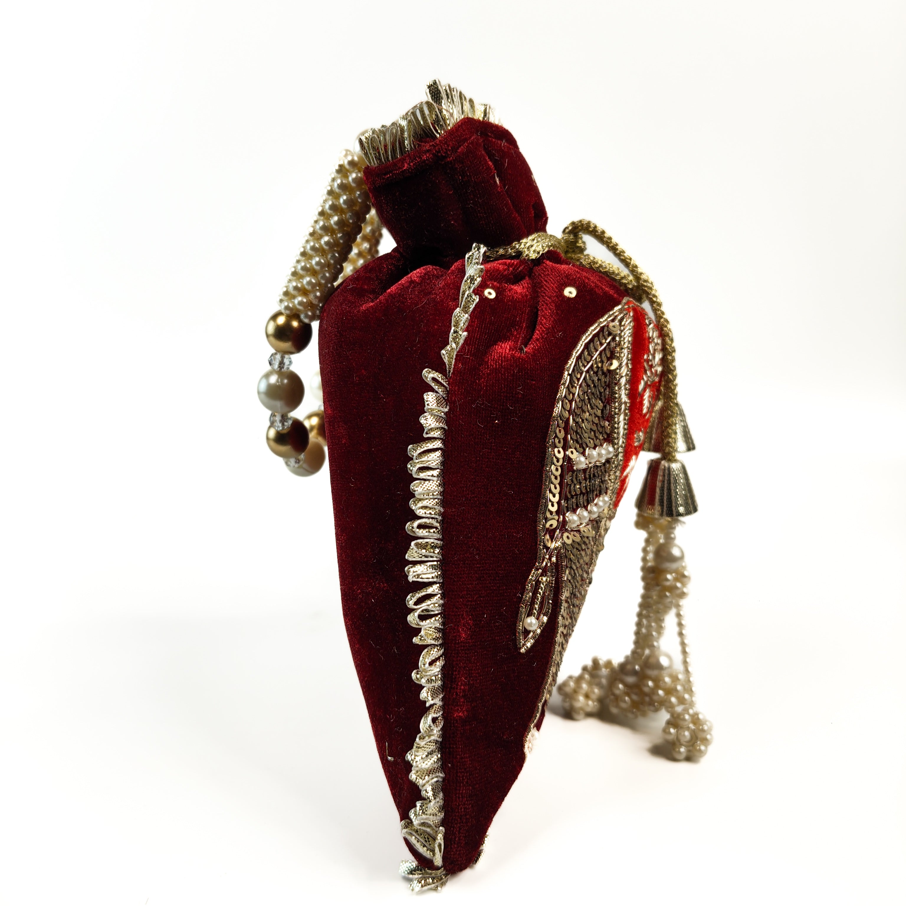 Royal Gajraj Velvet Potli