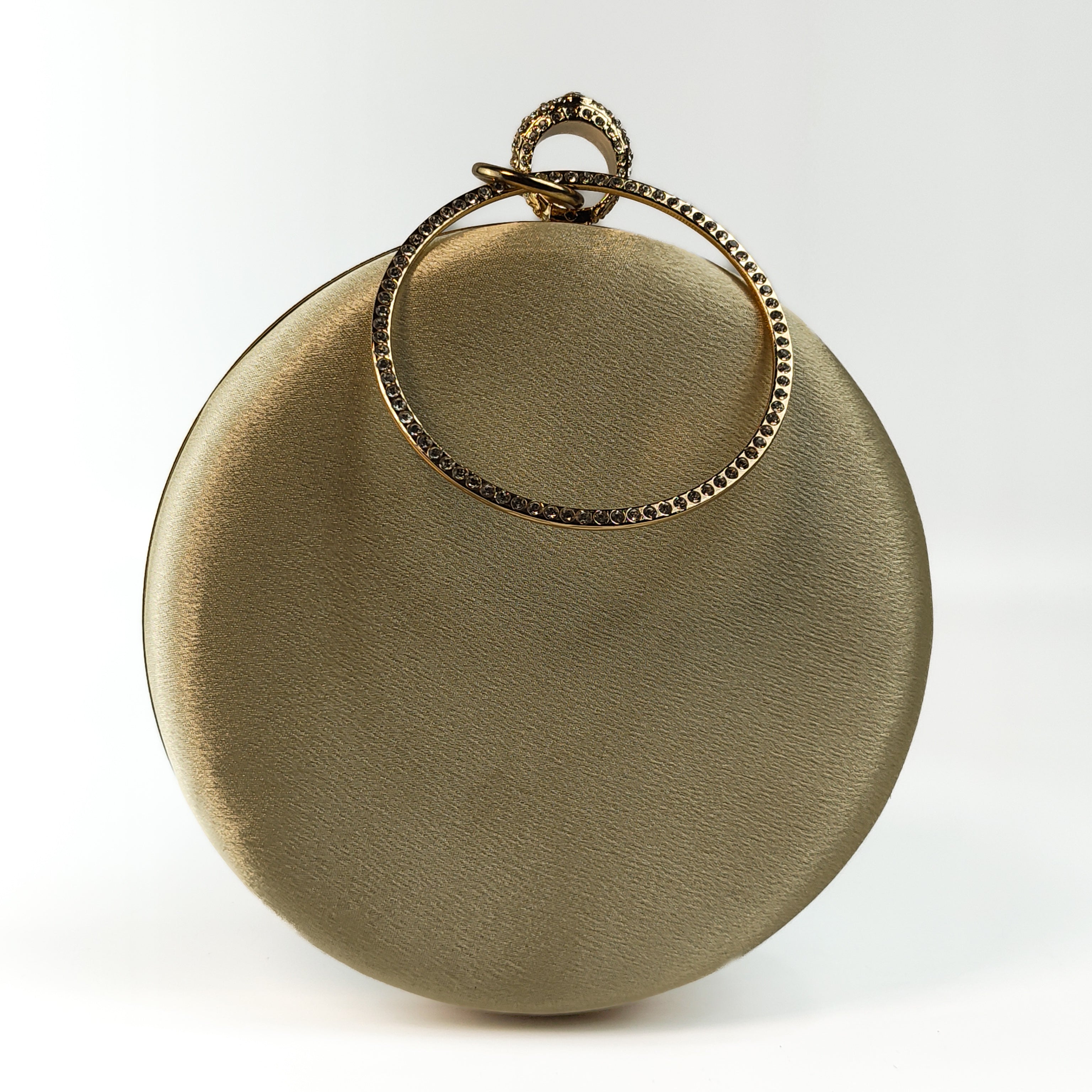 The Gilded Aura Ring Handle Clutch
