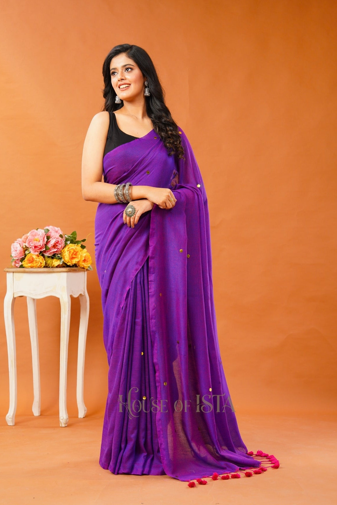 Jamuni Jhilmil Cotton Saree