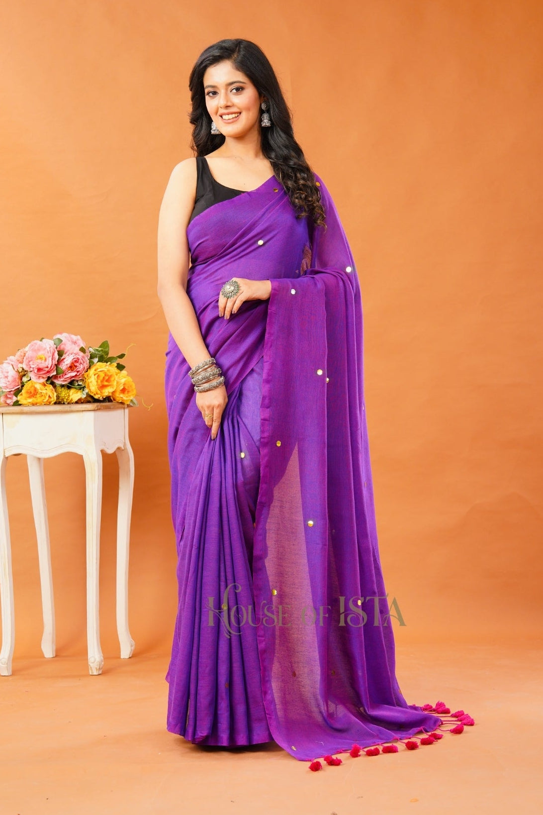 Jamuni Jhilmil Cotton Saree