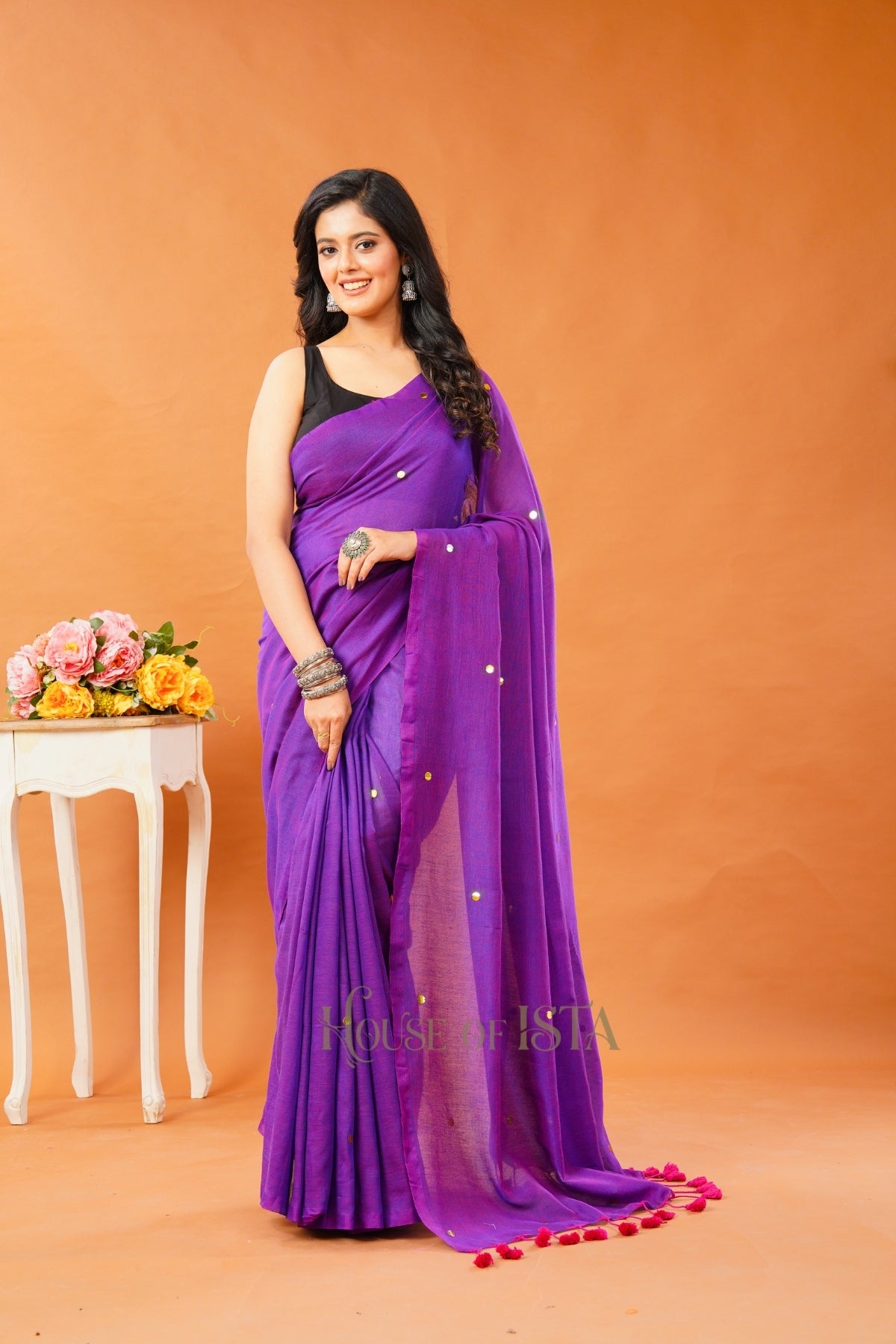 Jamuni Jhilmil Cotton Saree
