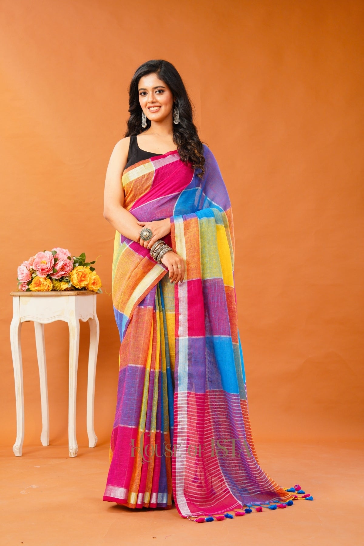 Navrangini Premium Cotton Saree