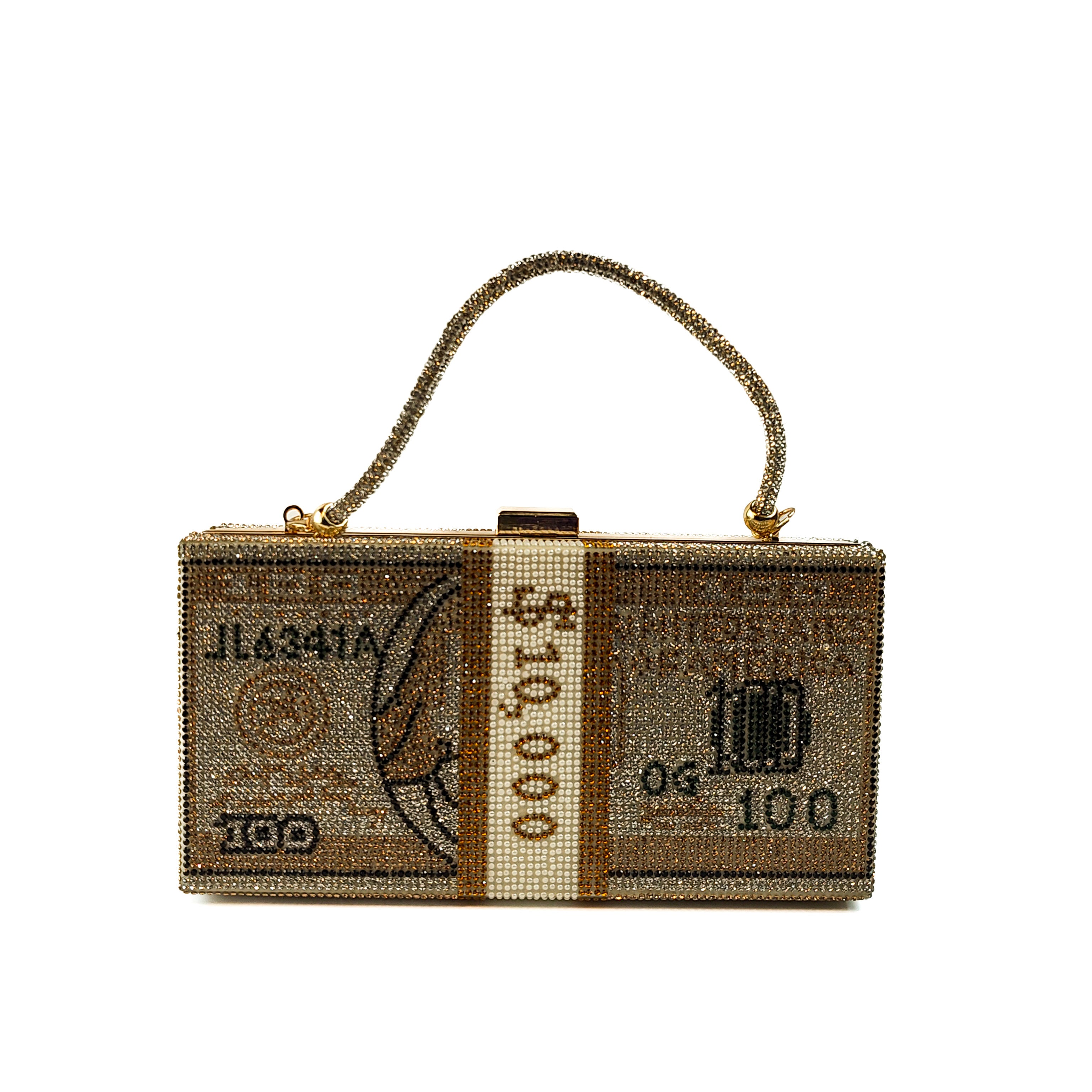 Millionaire Luxe Crystal Clutch