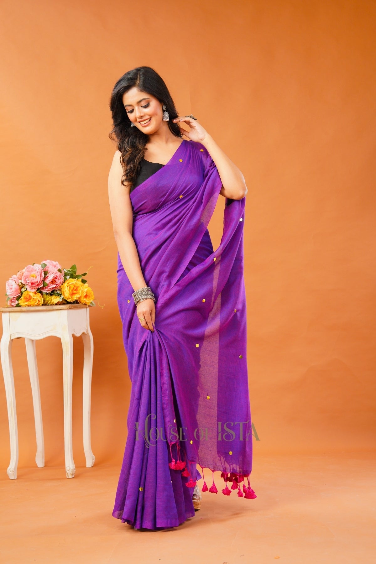 Jamuni Jhilmil Cotton Saree