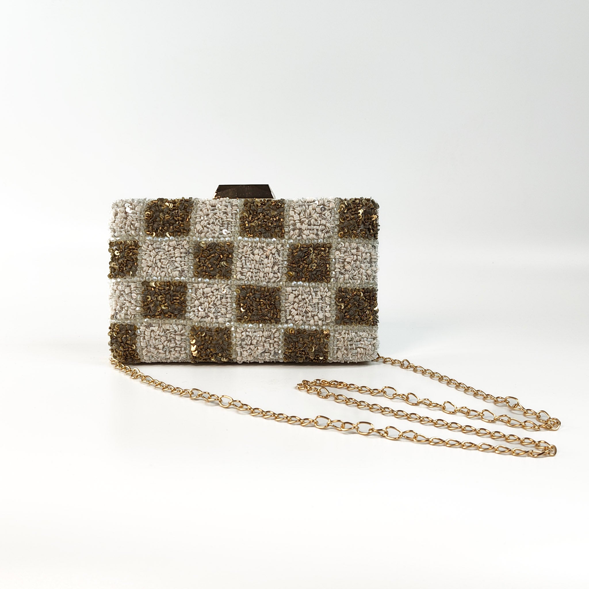 The Infinite Square Designer Clutch