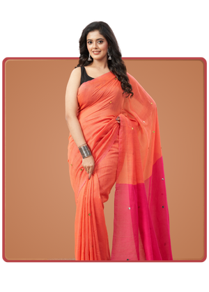 Dual Shade Cotton SAREEs