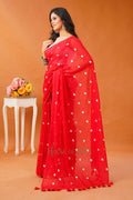 Candy Heart  Mulmul Saree