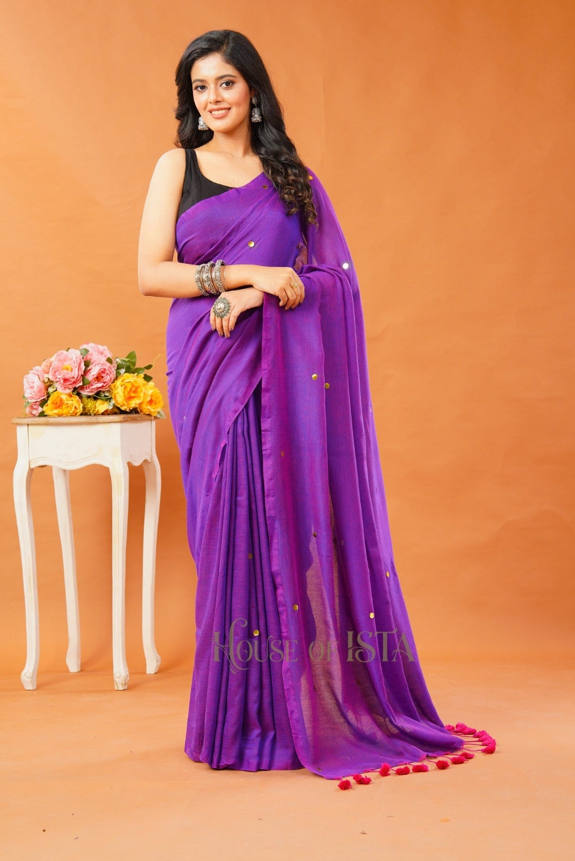 Jamuni Jhilmil Cotton Saree