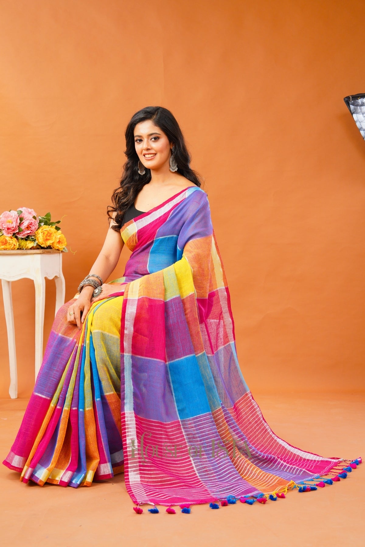 Navrangini Premium Cotton Saree