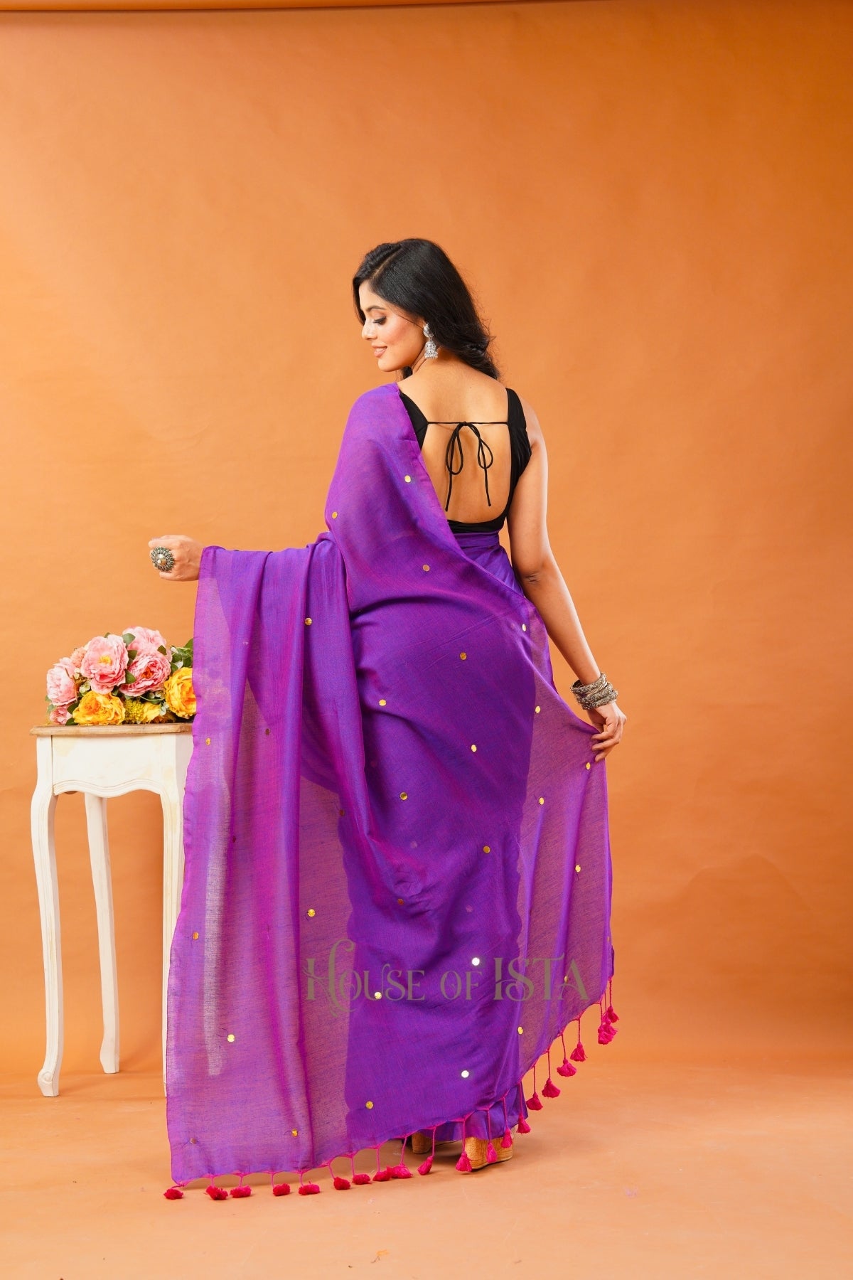 Jamuni Jhilmil Cotton Saree