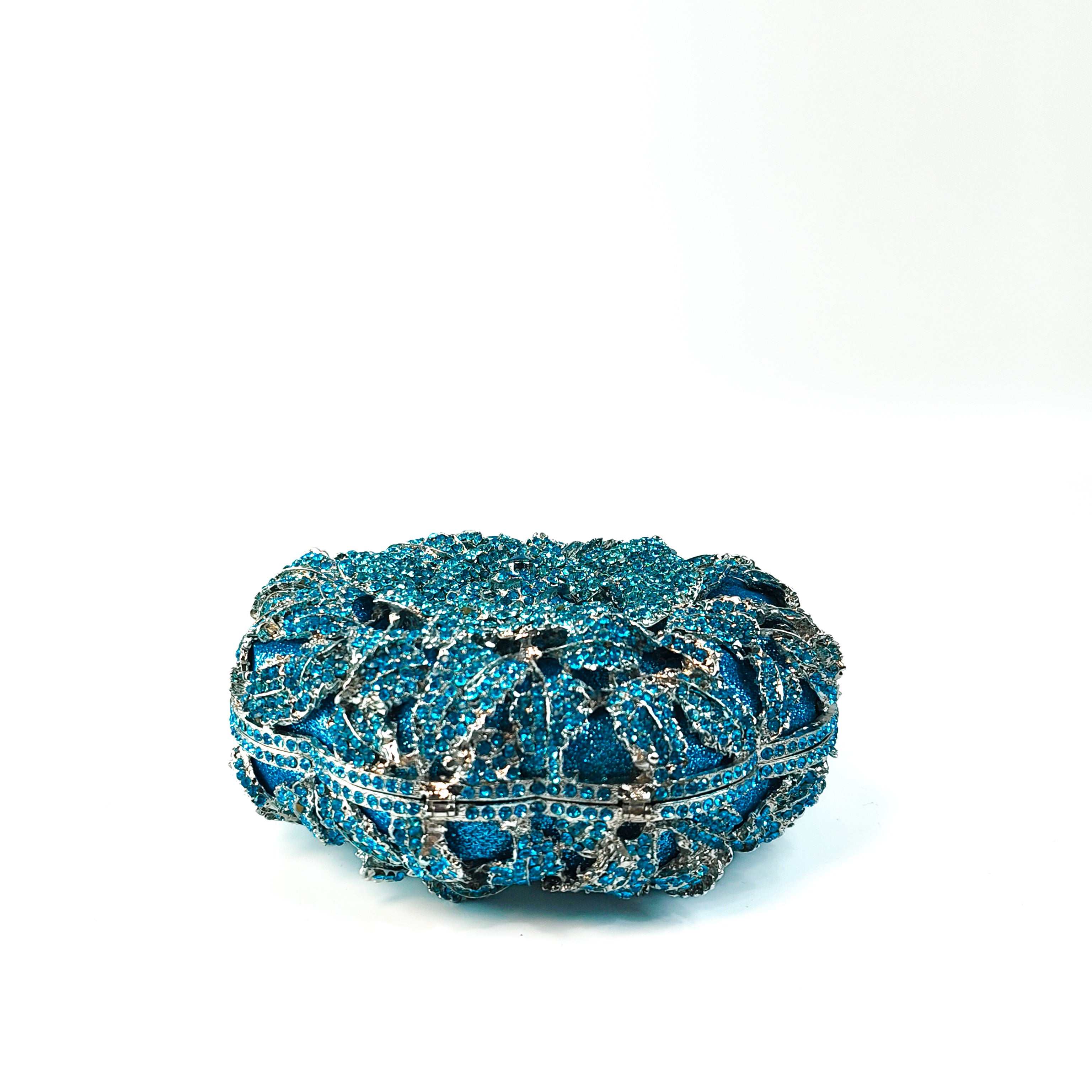 Bloom Crystal Rose Clutch