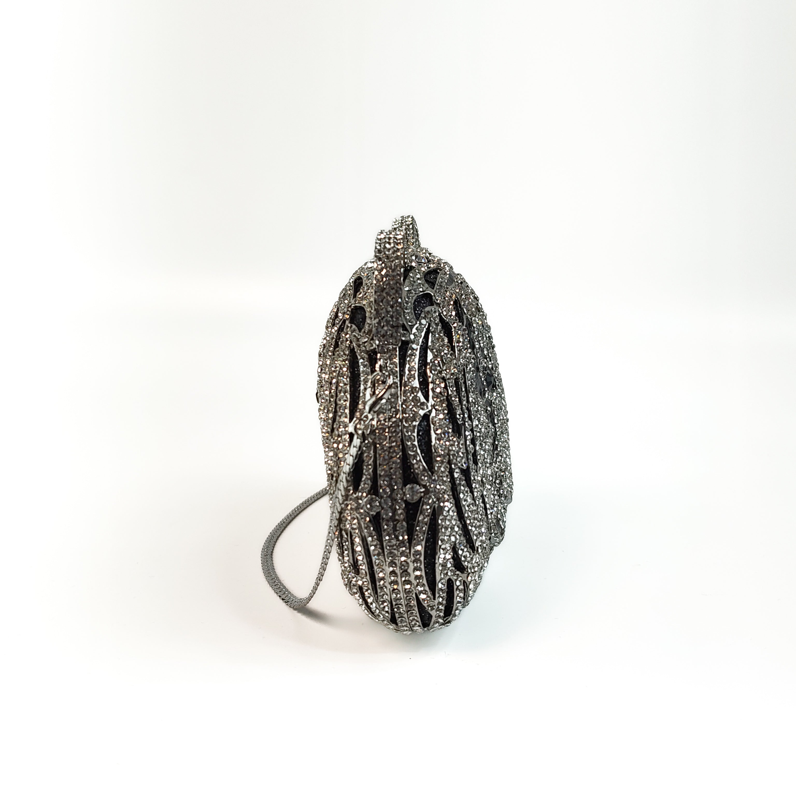 Tiger Statement Crystal Luxe Clutch