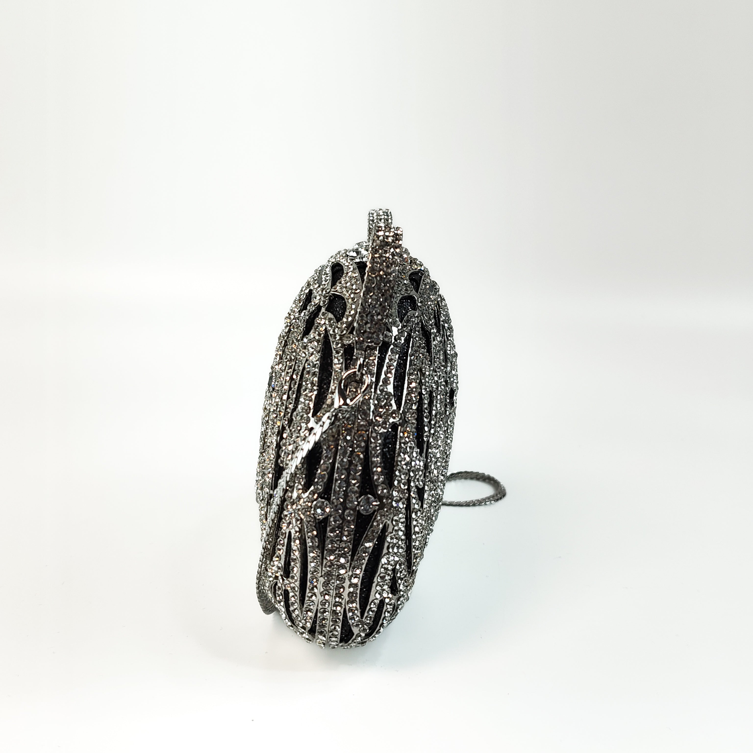 Tiger Statement Crystal Luxe Clutch
