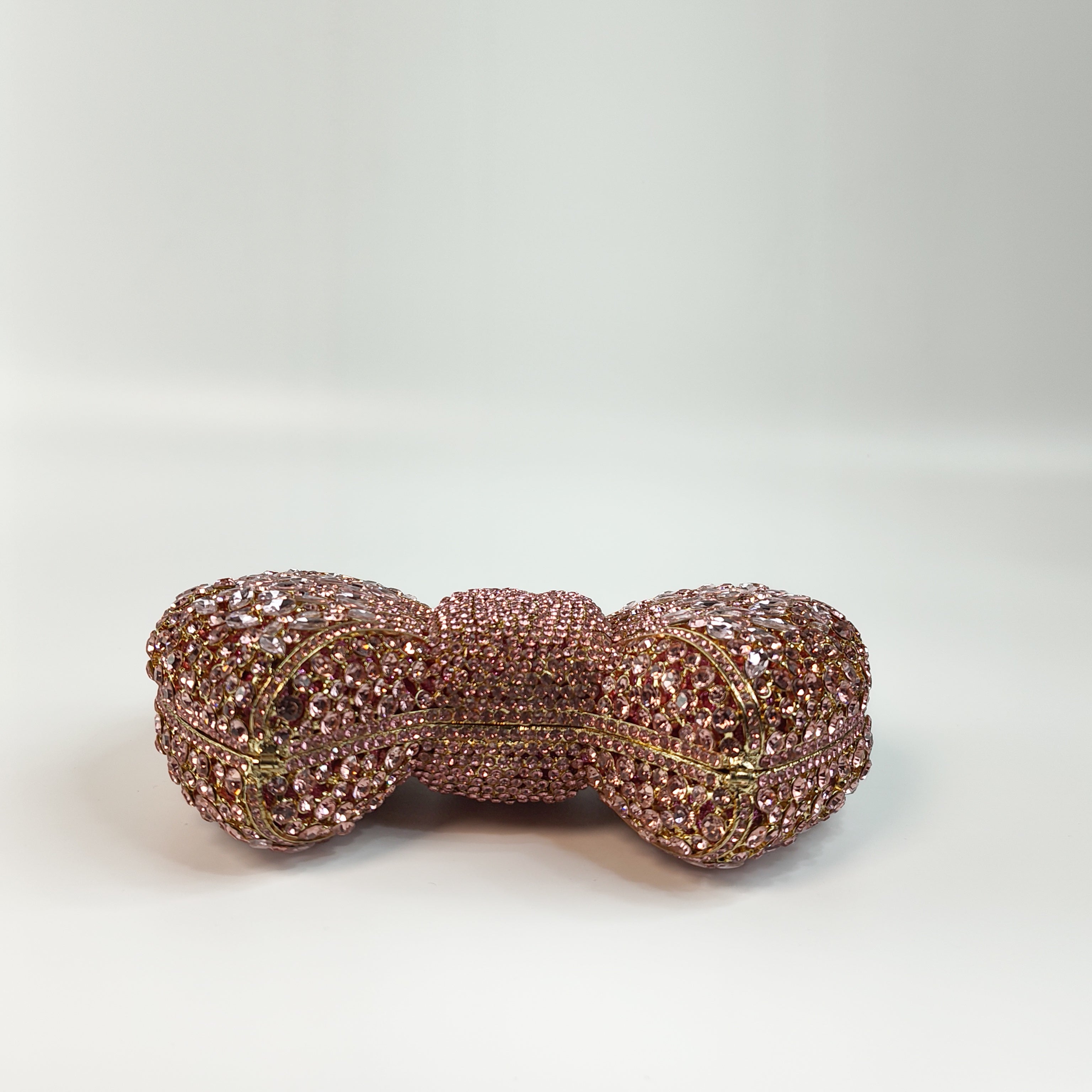 Crystal Bow Statement Luxe Clutch