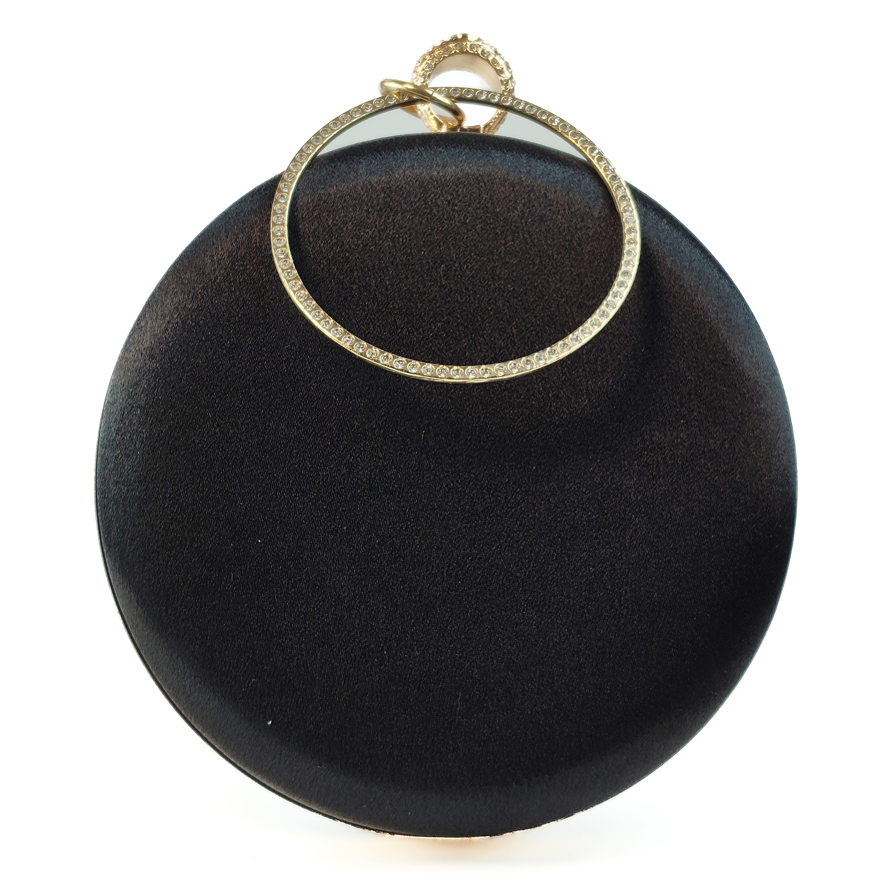 The Midnight Aura Ring Handle Clutch