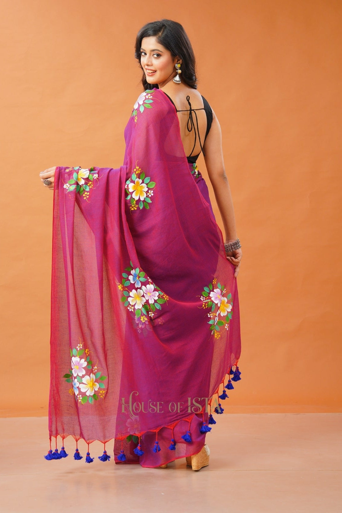 Wild Mulberry Boom  Mulmul Saree