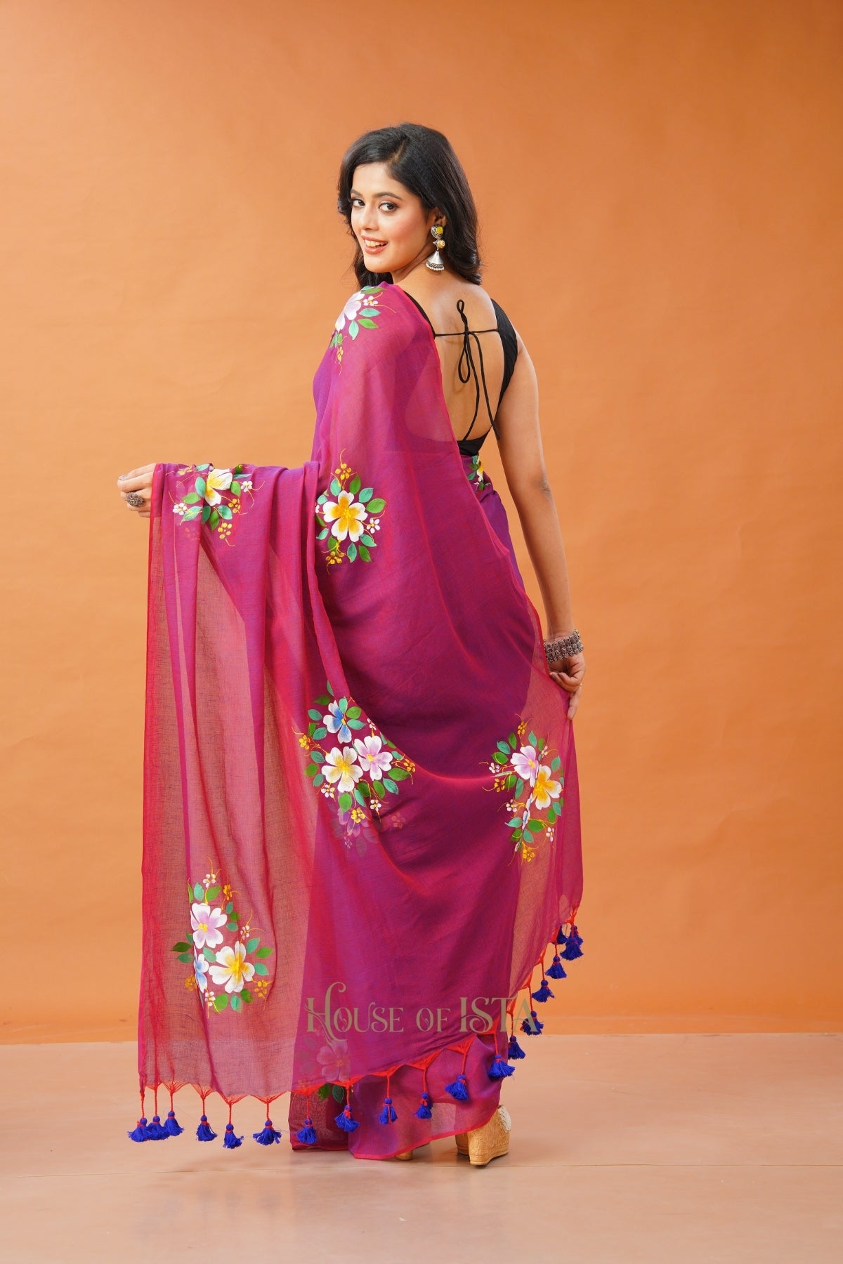 Wild Mulberry Boom  Mulmul Saree