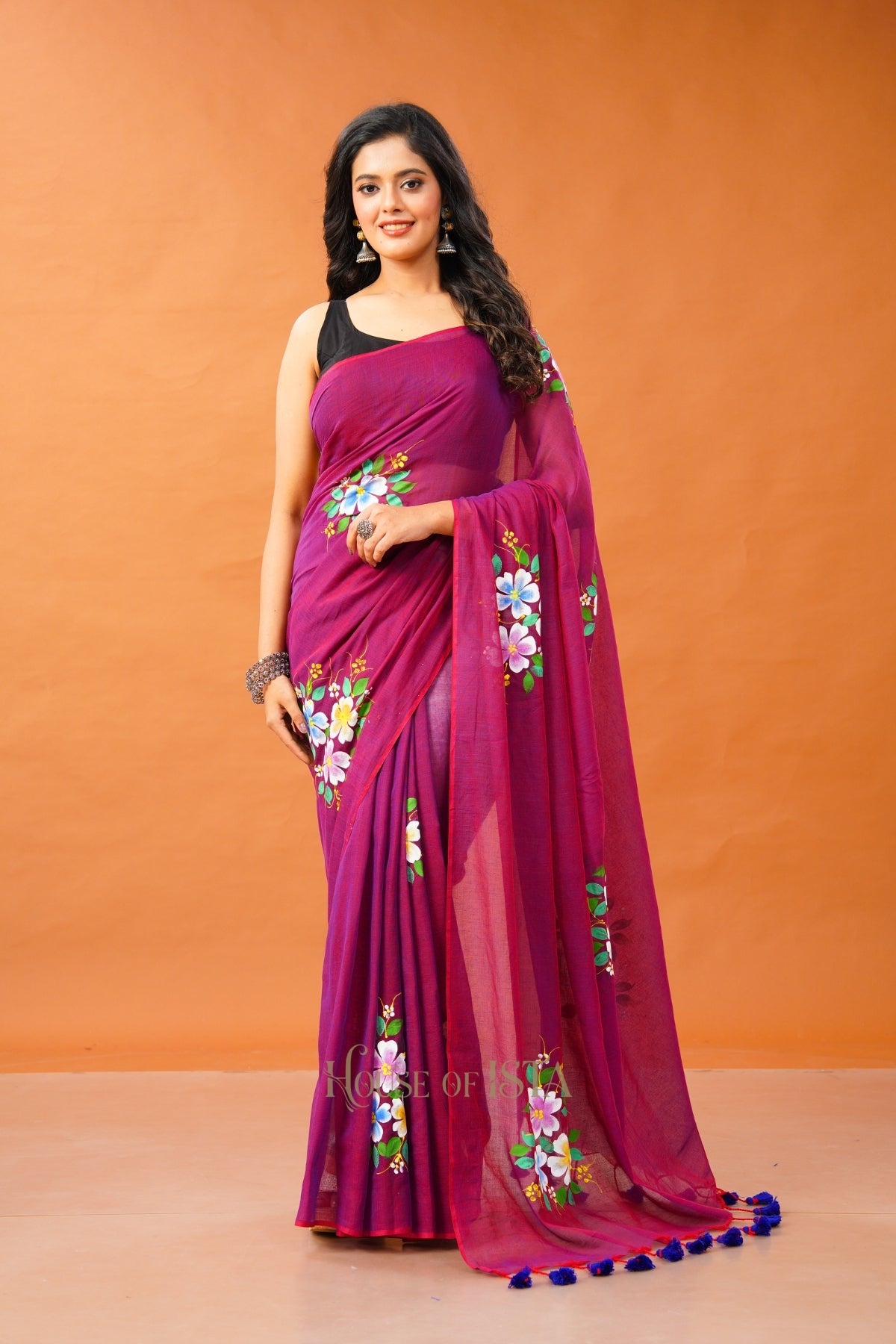 Wild Mulberry Boom  Mulmul Saree