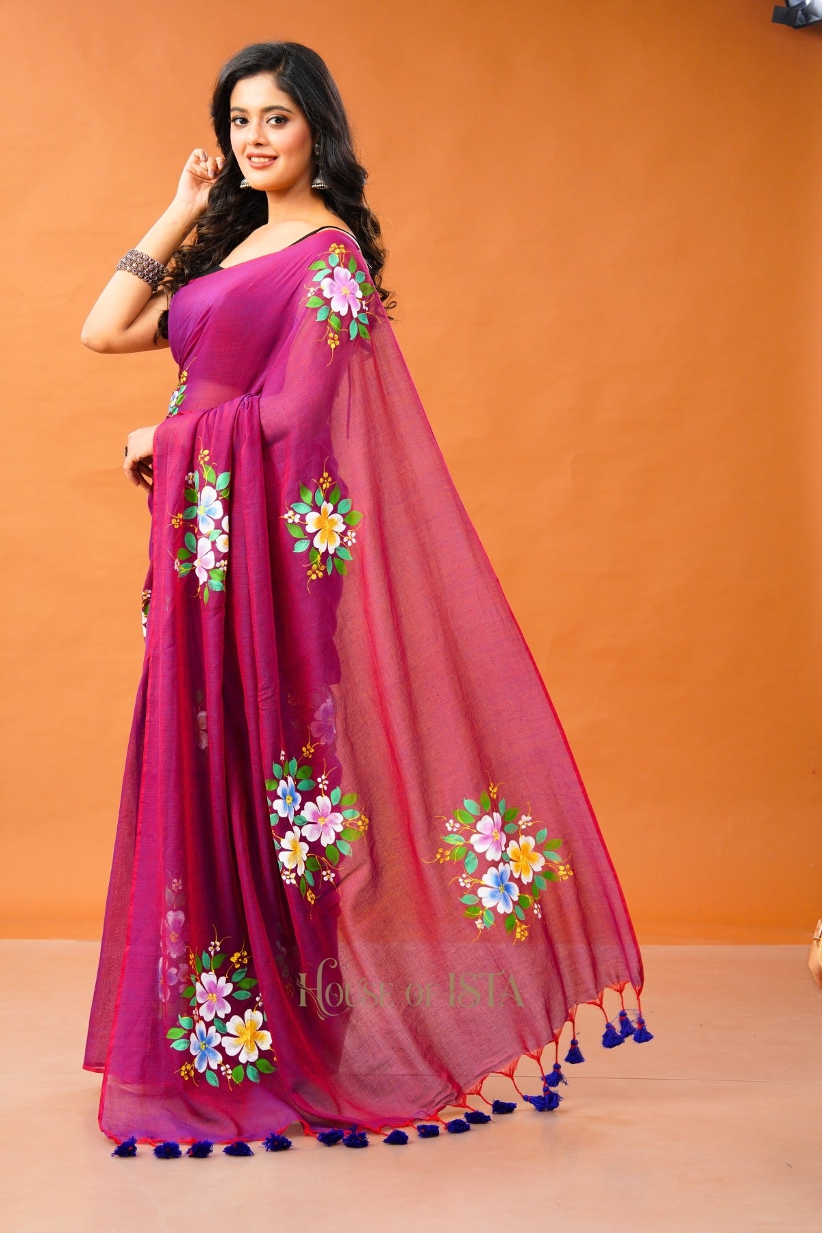 Wild Mulberry Boom  Mulmul Saree