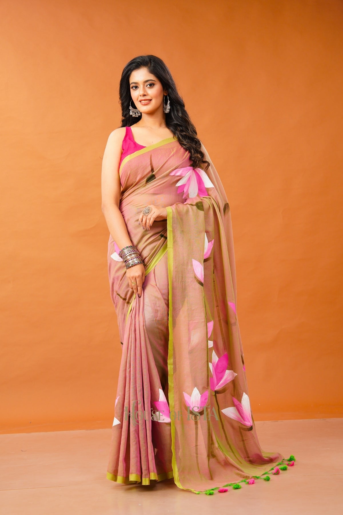 Kamal Kyaari Mulmul Saree