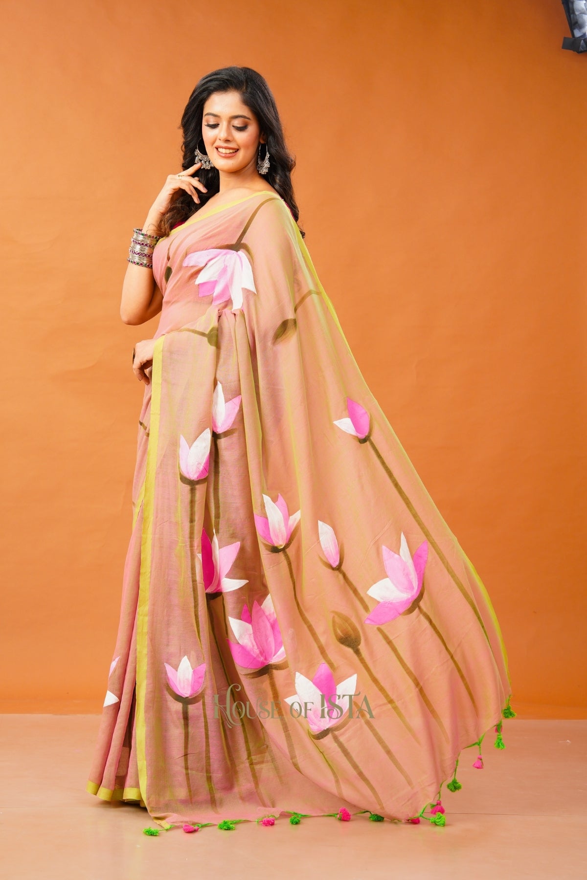 Kamal Kyaari Mulmul Saree