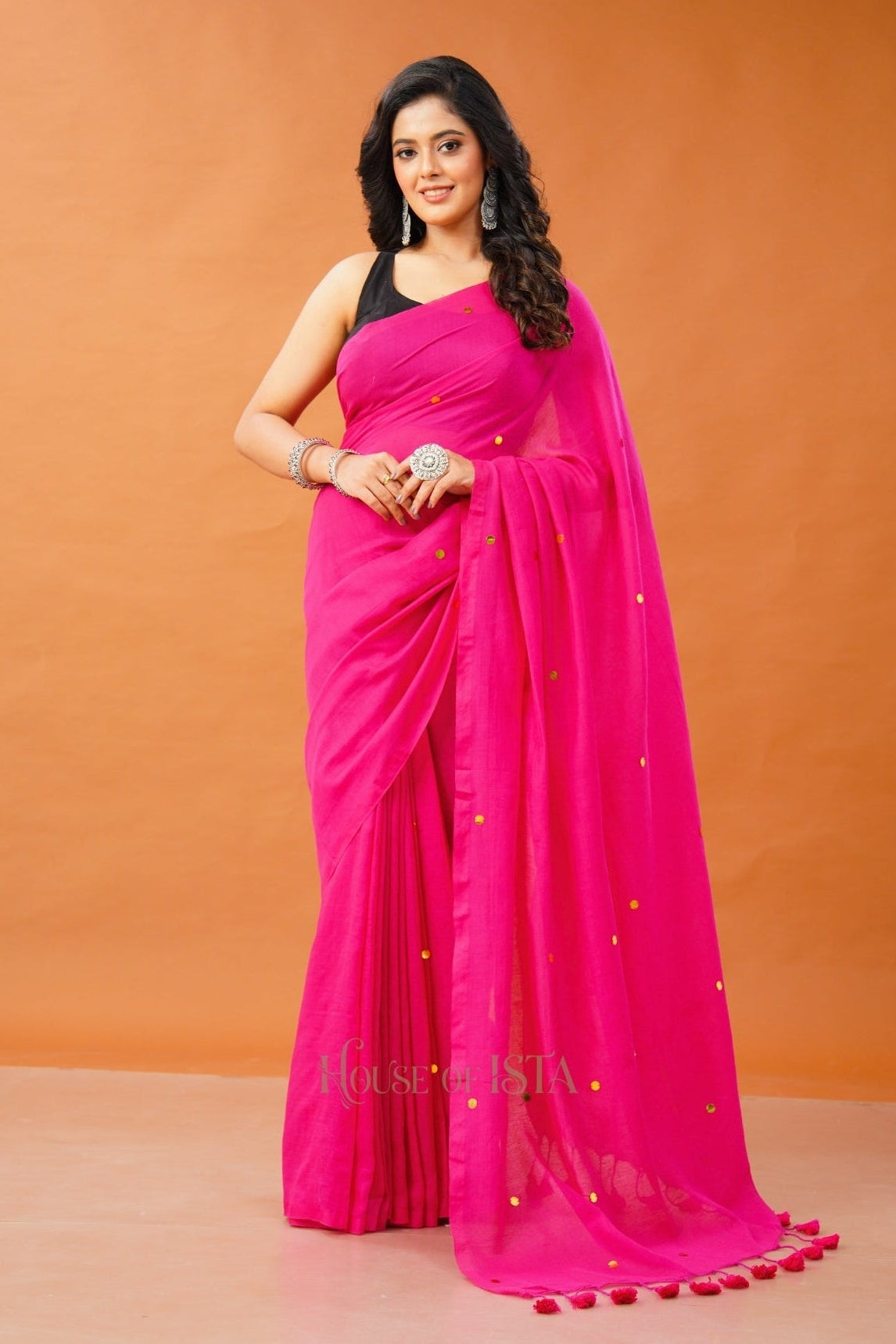 Shahi Sitara Cotton Saree