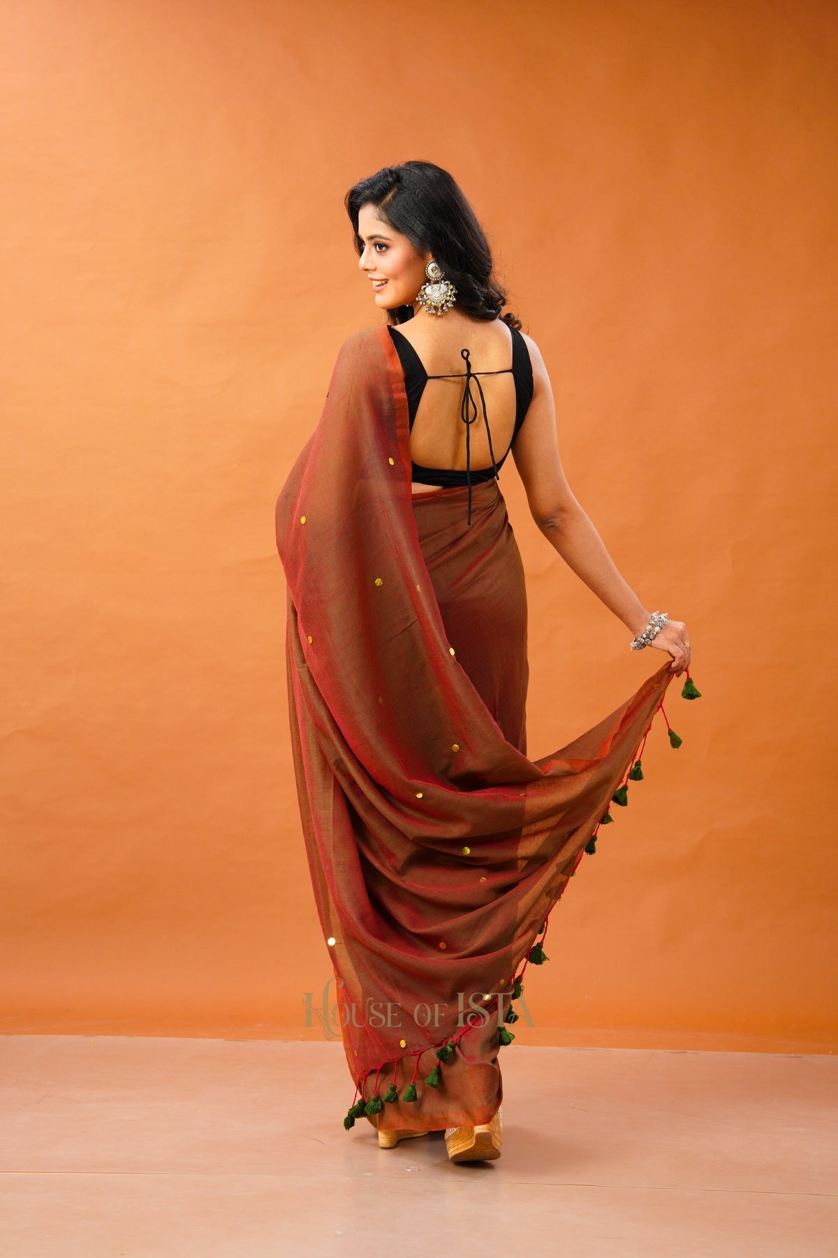 The Rustic Radiance Cotton Saree