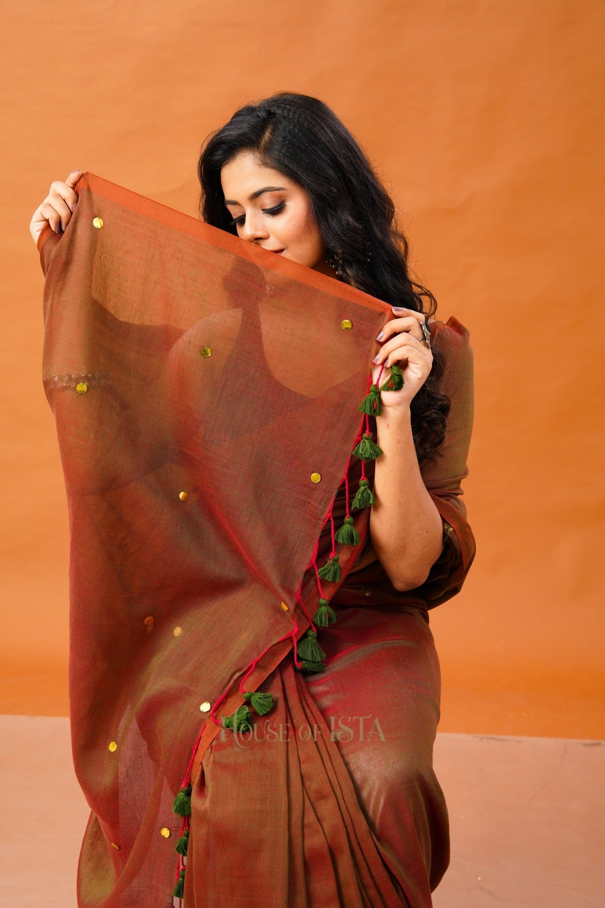 The Rustic Radiance Cotton Saree